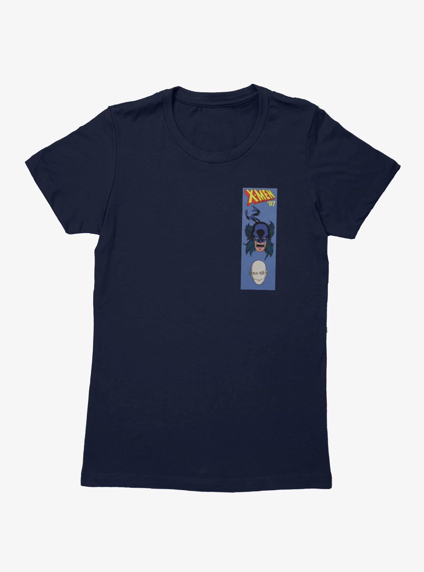 Marvel X-men 97 Wolverine And Morph Blue Label Womens T-Shirt