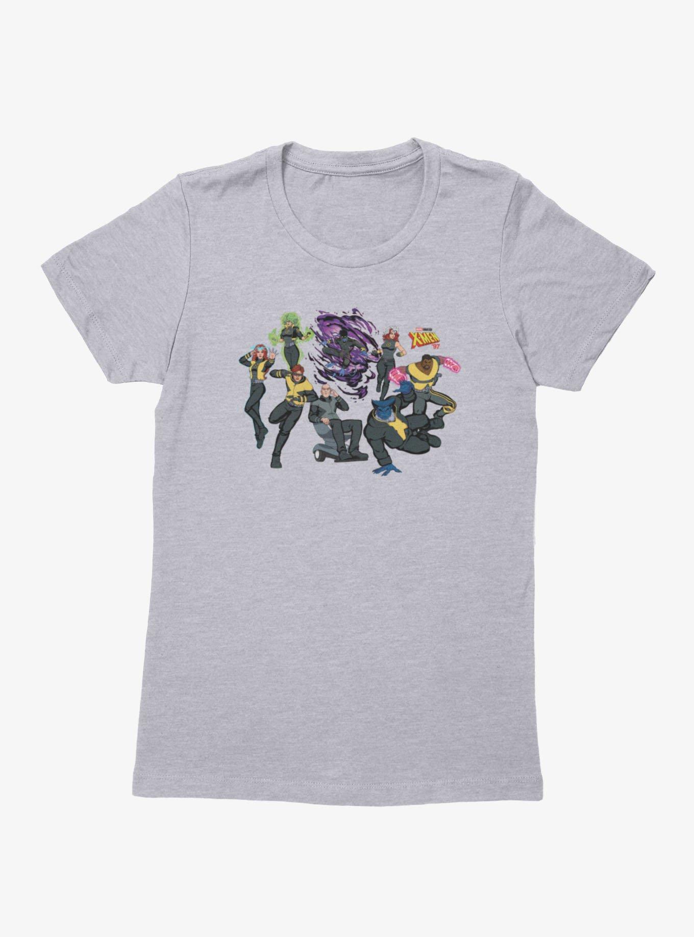 Marvel X-men 97 Group Up Womens T-Shirt