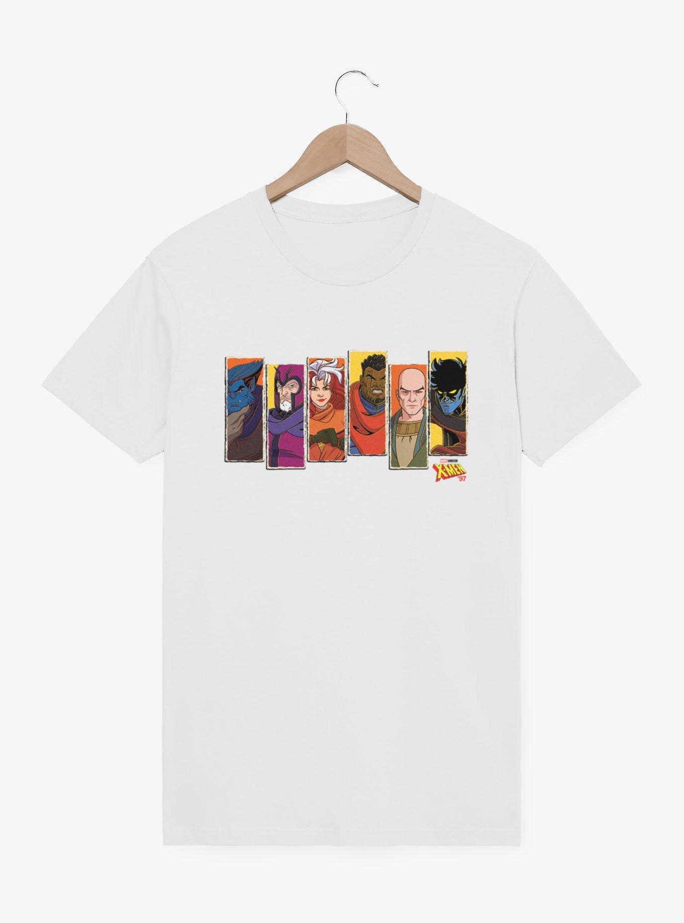 Marvel X-men 97 Character Panel 6 Strips T-Shirt
