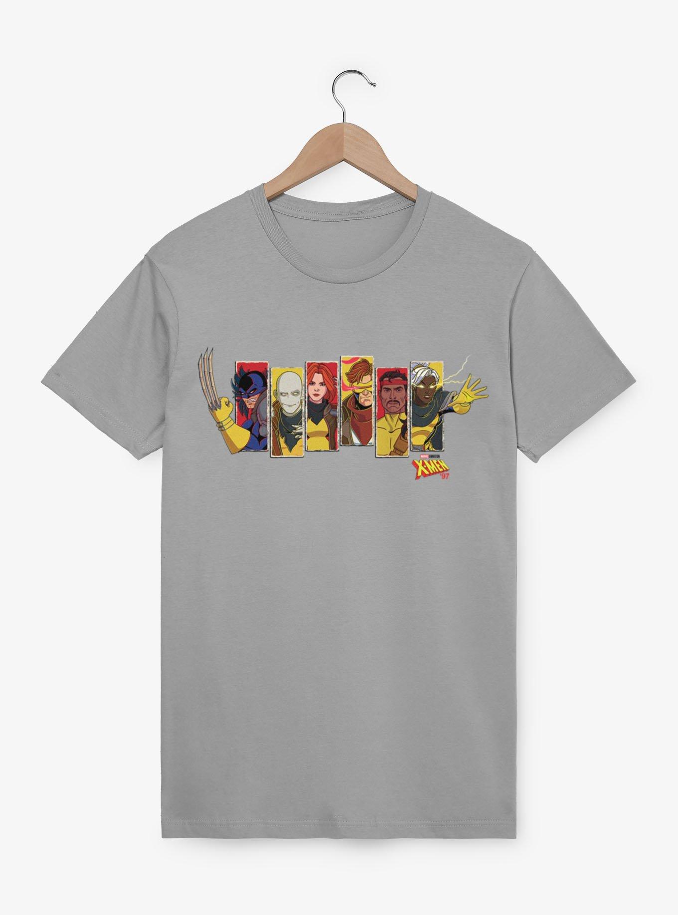 Marvel X-men 97 Character Panel Arms Extended T-Shirt