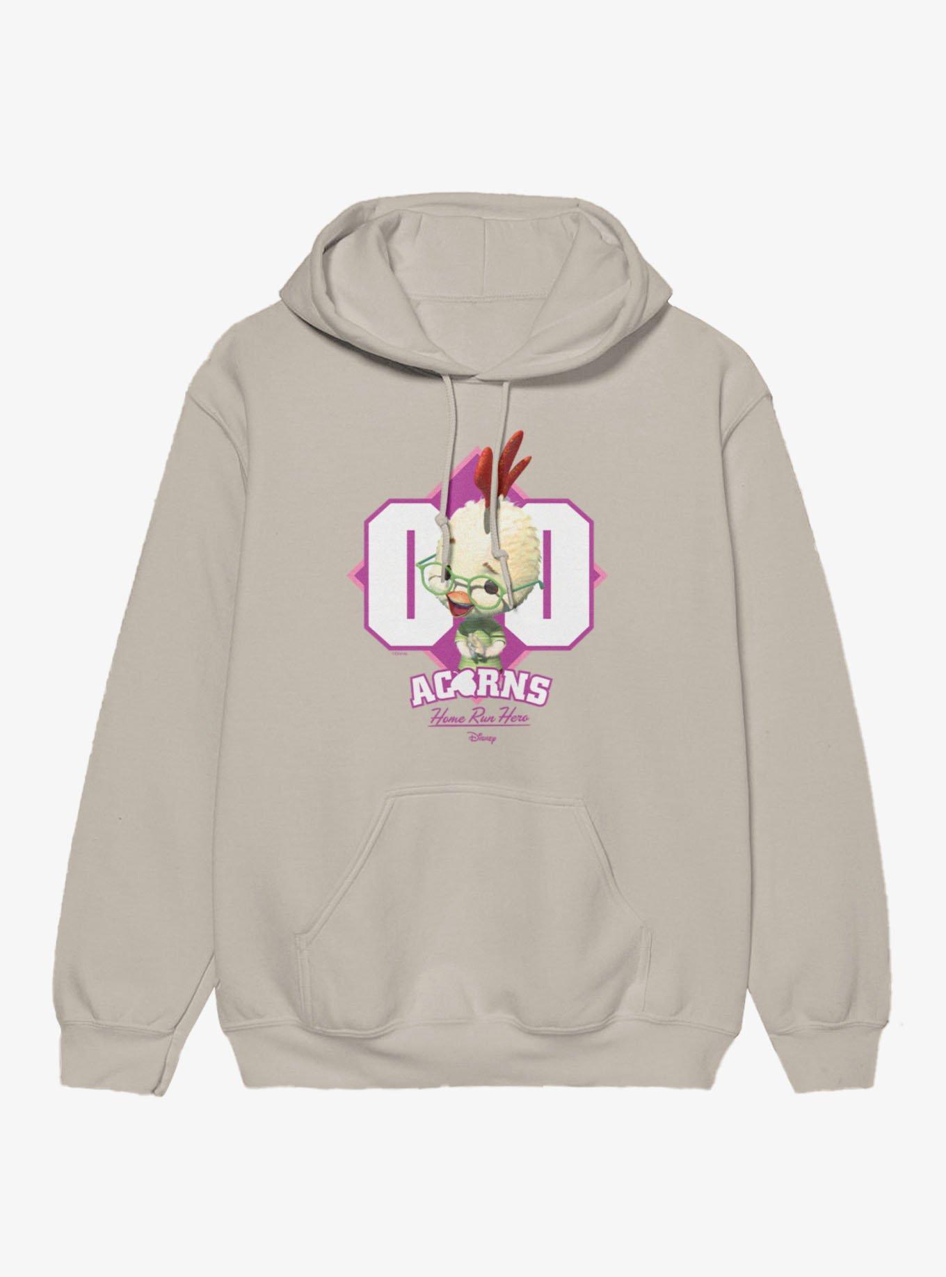 Disney Chicken Little Acorns Home Run Hero Hoodie, SAND, hi-res view 1