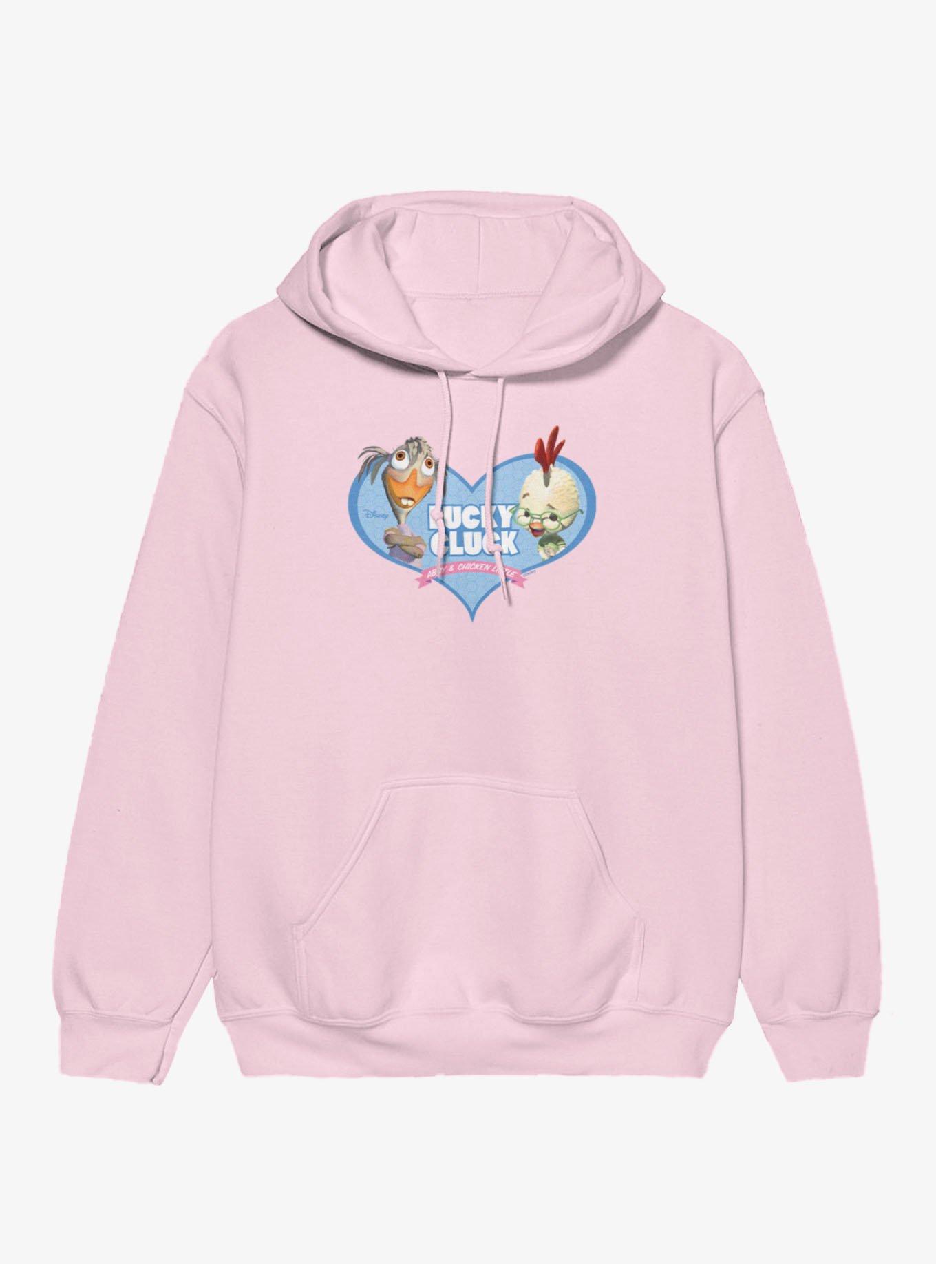 Disney Chicken Little Lucky Cluck Heart Hoodie