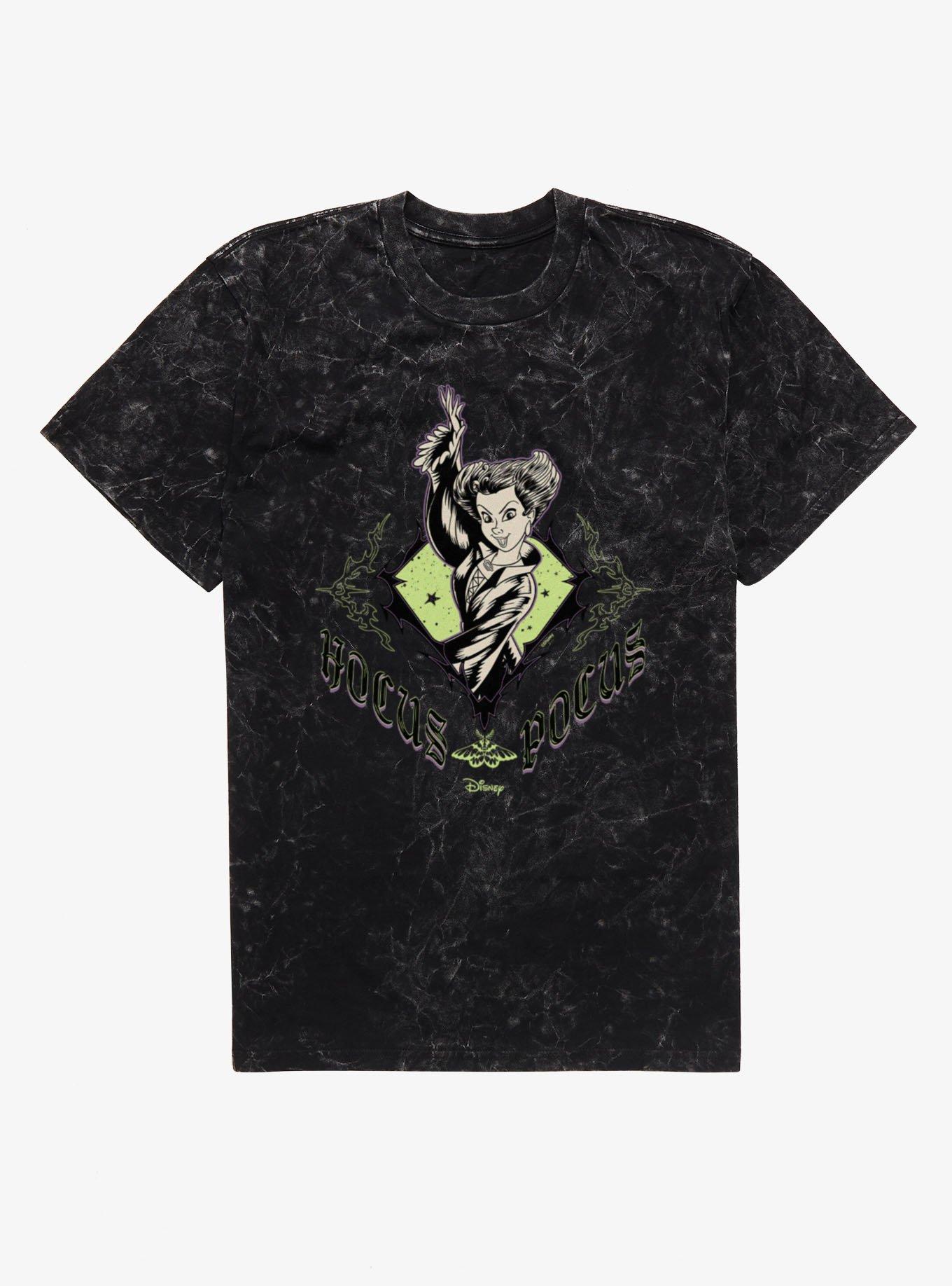 Disney Hocus Pocus Winifred Sanderson Hand Raise Mineral Wash T-Shirt