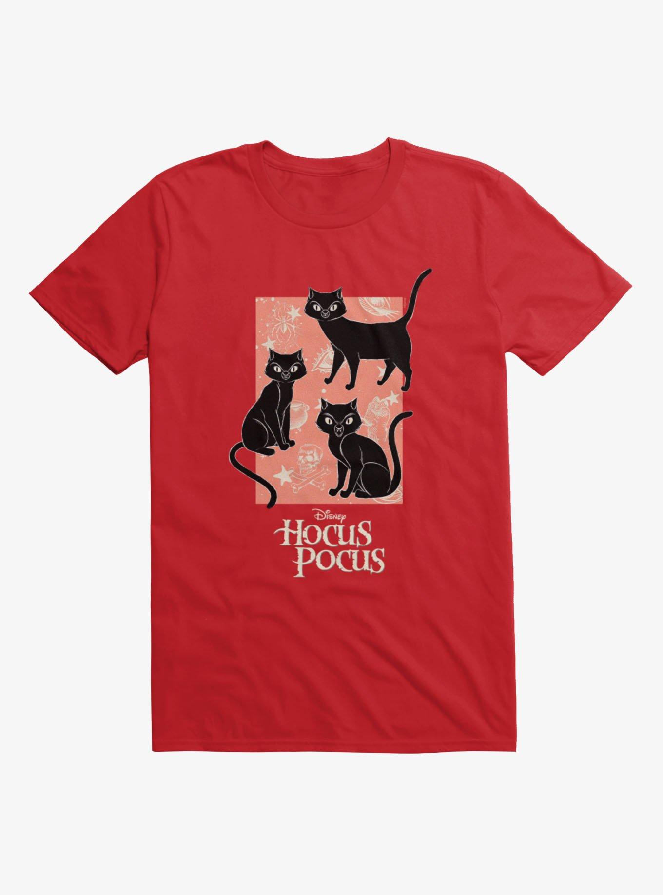 Disney Hocus Pocus Spooky Black Cats T-Shirt