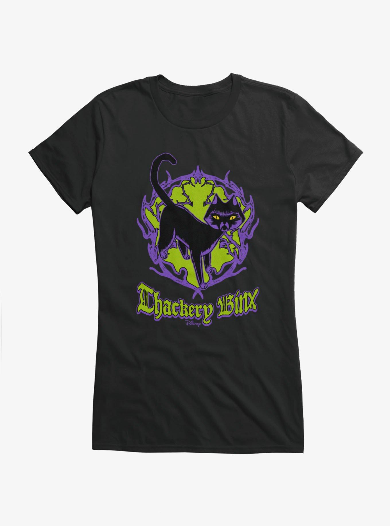 Disney Hocus Pocus Thackery Binx Black Cat Girls T-Shirt