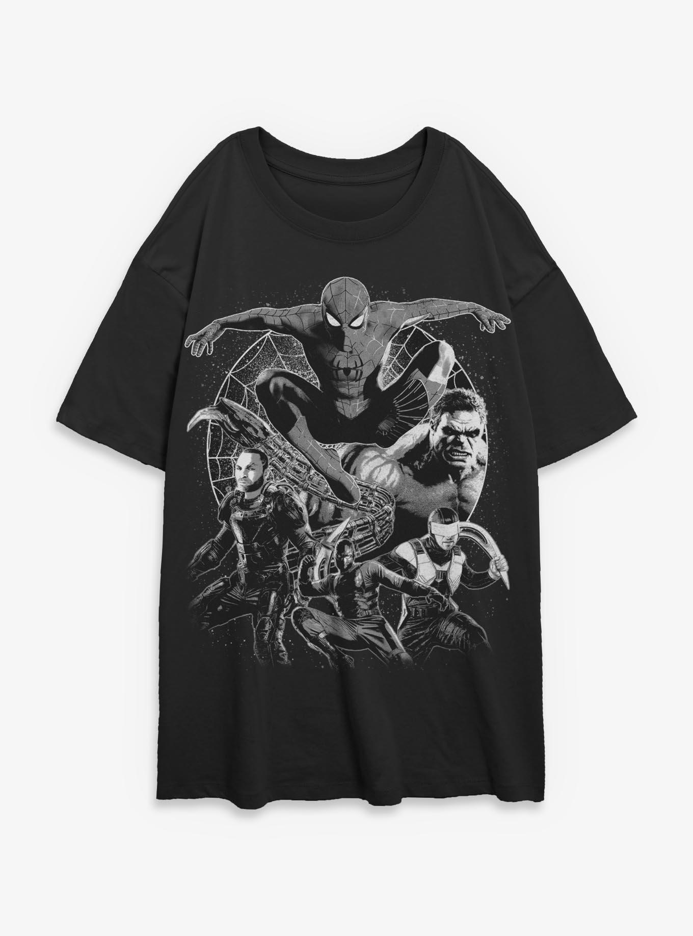 Marvel Spider-Man: Brand New Day Battle Girls Oversized T-Shirt