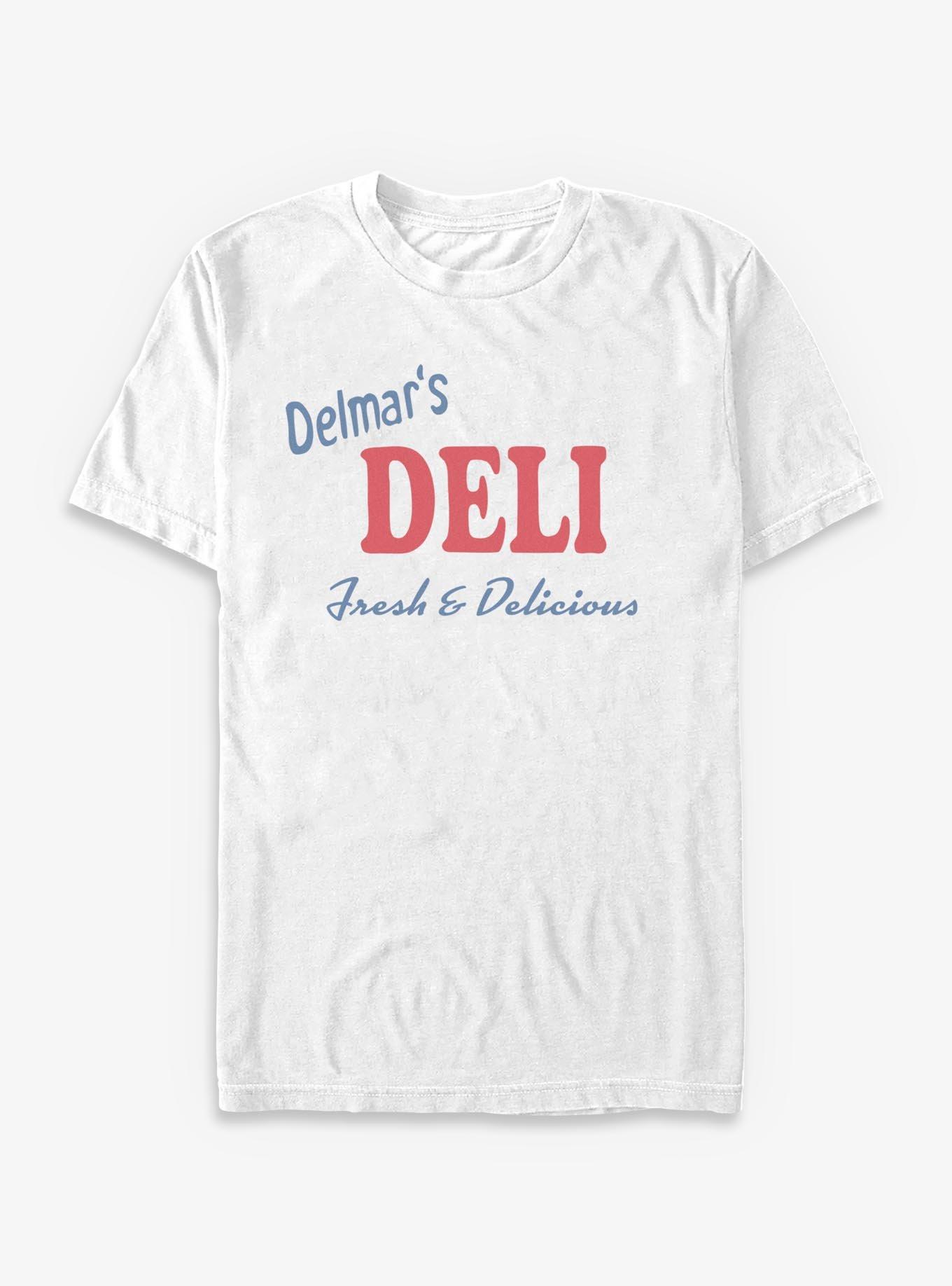 MARVEL スパイダーマン Delmar's DELI Tシャツ L　ホワイト Marvel Spider-Man: Brand New Day Delmar's Deli T-Shirt - WHITE
