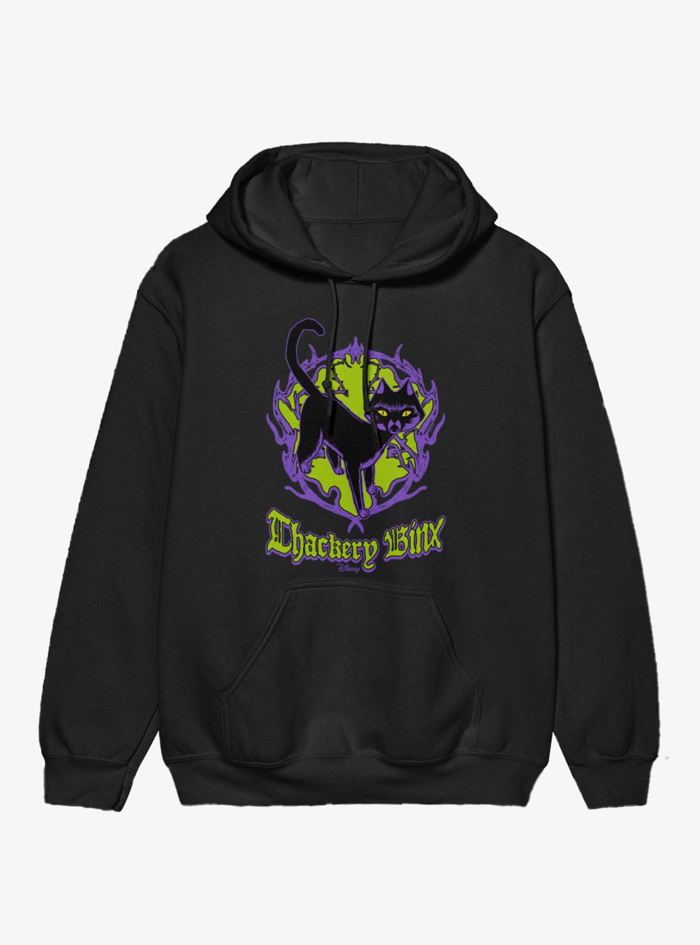 Disney Hocus Pocus Thackery Binx Black Cat Hoodie