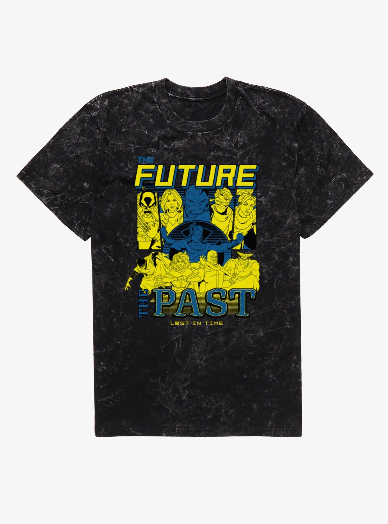Marvel X-men 97 Future Past Lost Time Mineral Wash T-Shirt