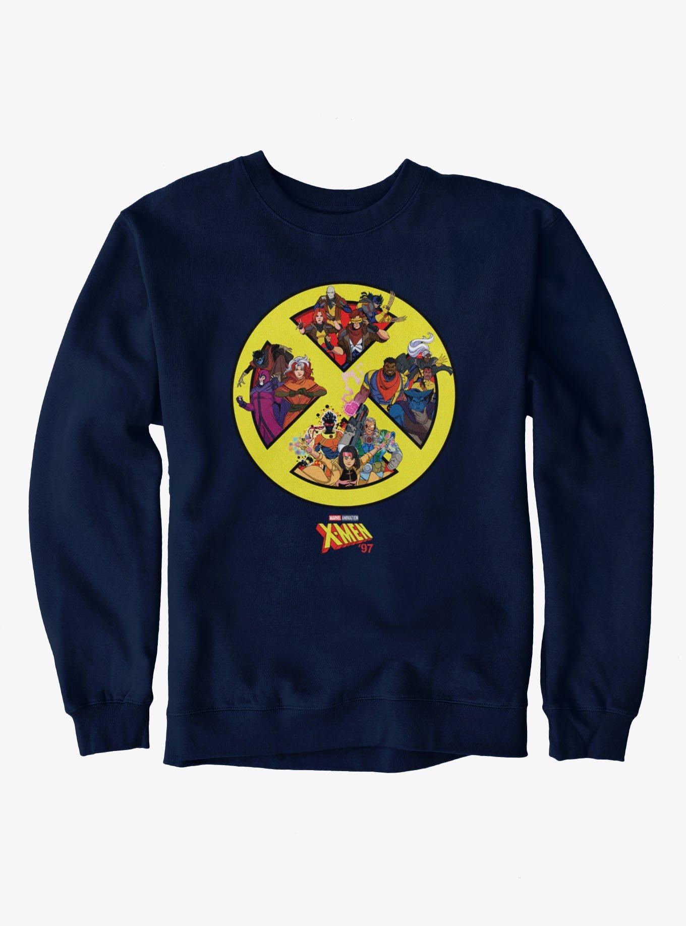 Marvel X-men 97 Icon Group Up Sweatshirt