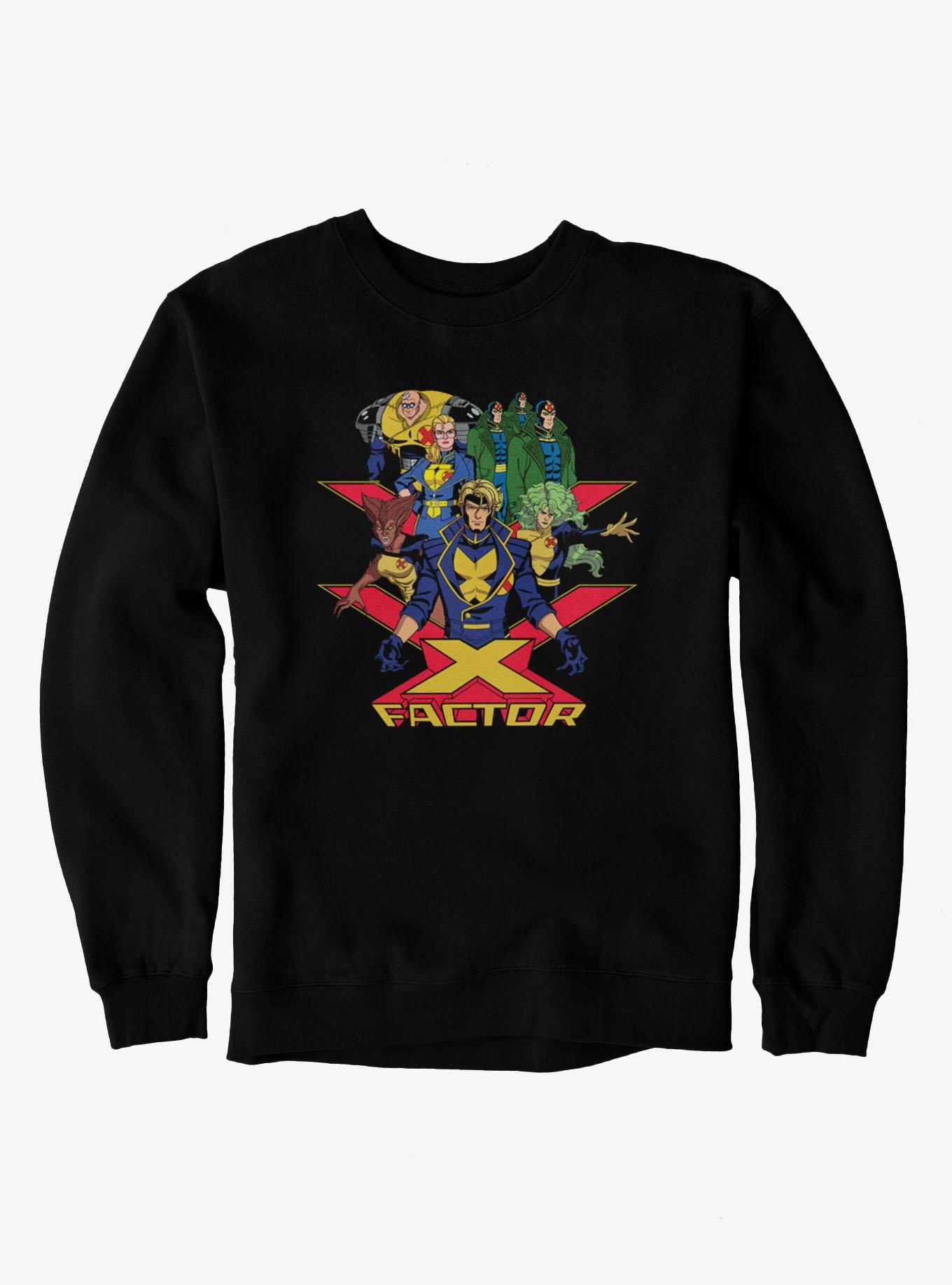 Marvel X-men 97 Team X Factor Group Shot Sweatshirt