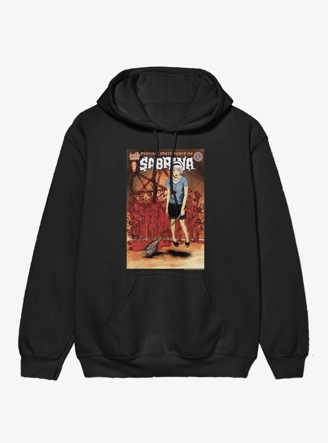 Chilling Adventures Of Sabrina Comic Cover 5 Bloody Broom Hoodie