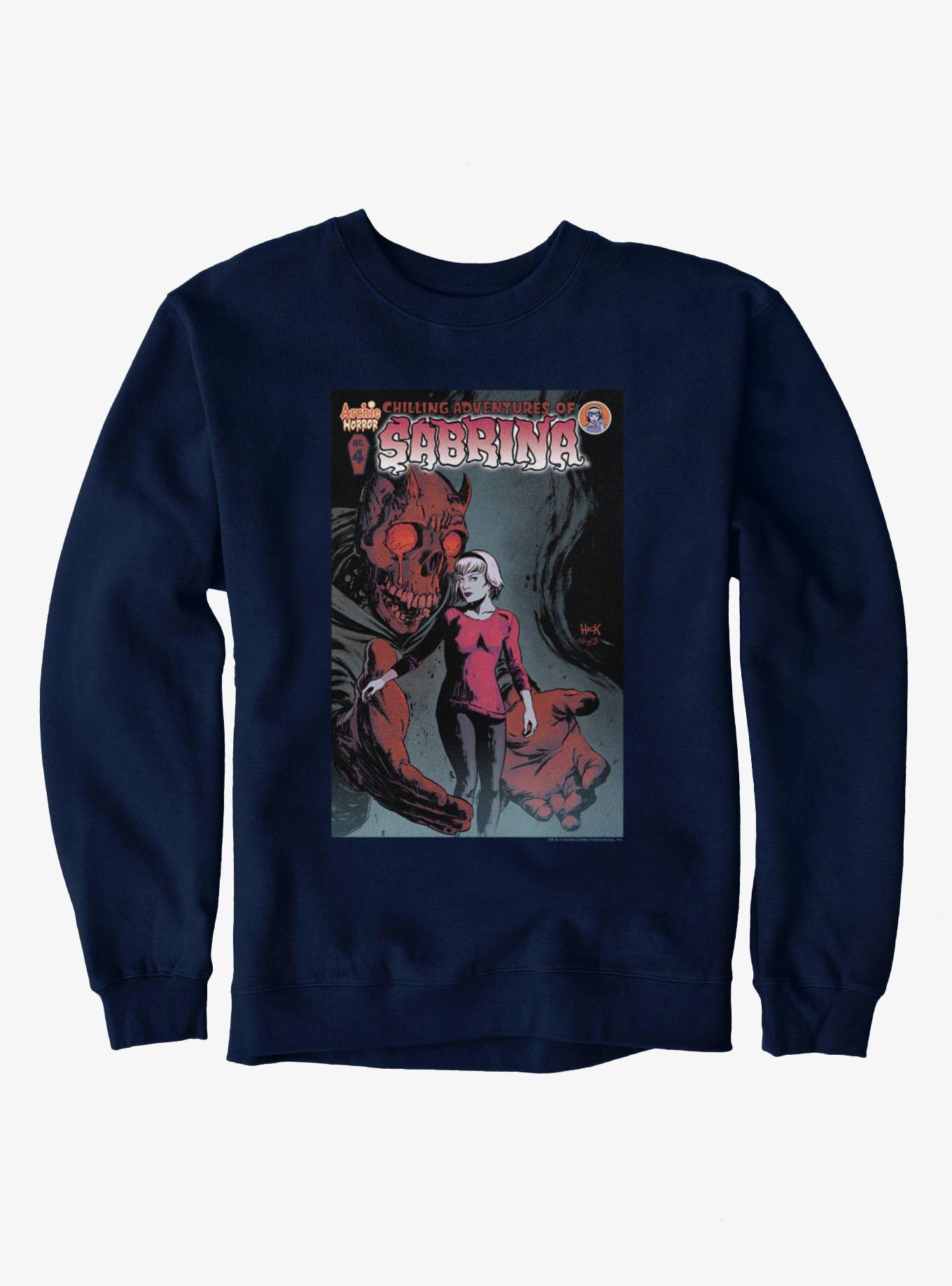 Chilling Adventures Of Sabrina Comic Cover 4 Demon With Open Arms Sweatshirt