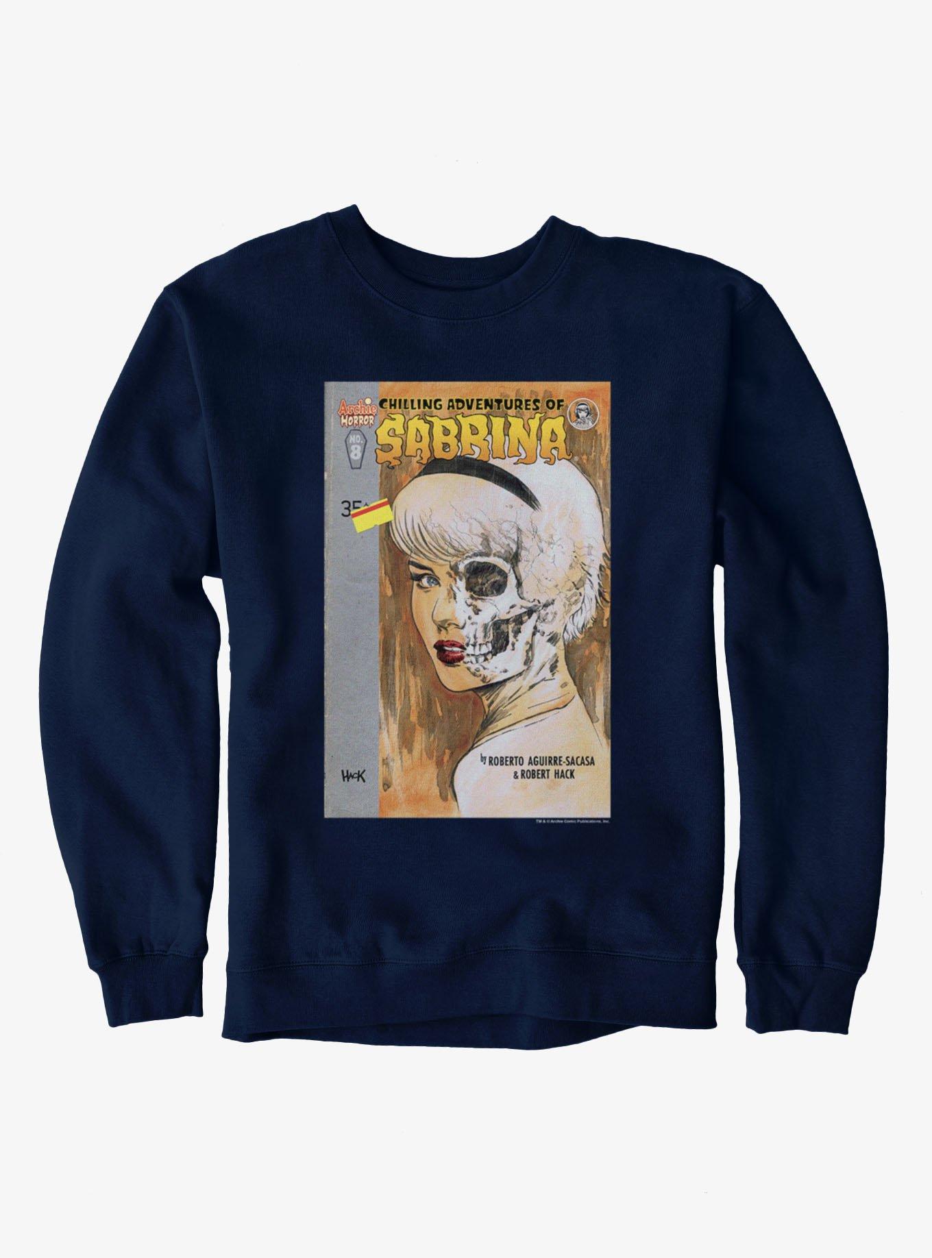 Chilling Adventures Of Sabrina Comic Cover 8 Skull Exposed Sweatshirt