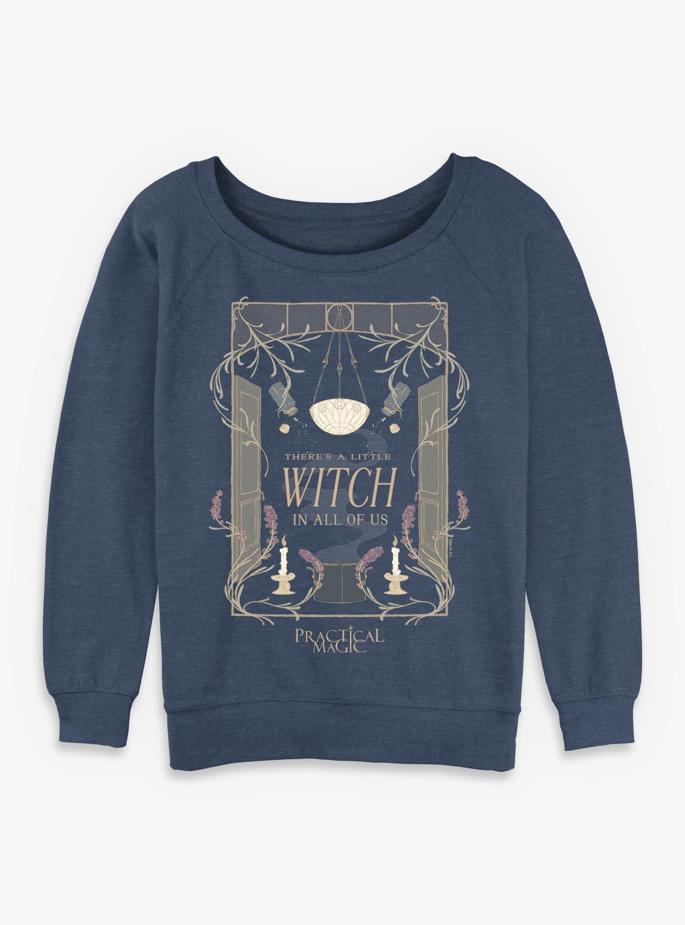 Practical Magic Witch All Of Us Womens Slouchy Sweatshirt
