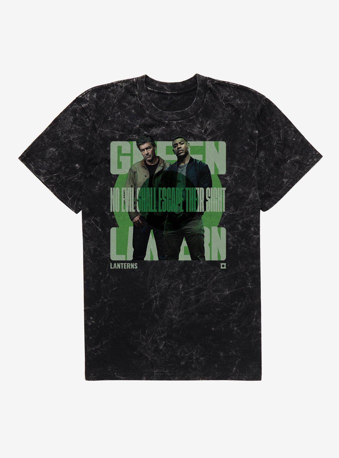 Lanterns No Evil Shall Escape Their Site Mineral Wash T-Shirt