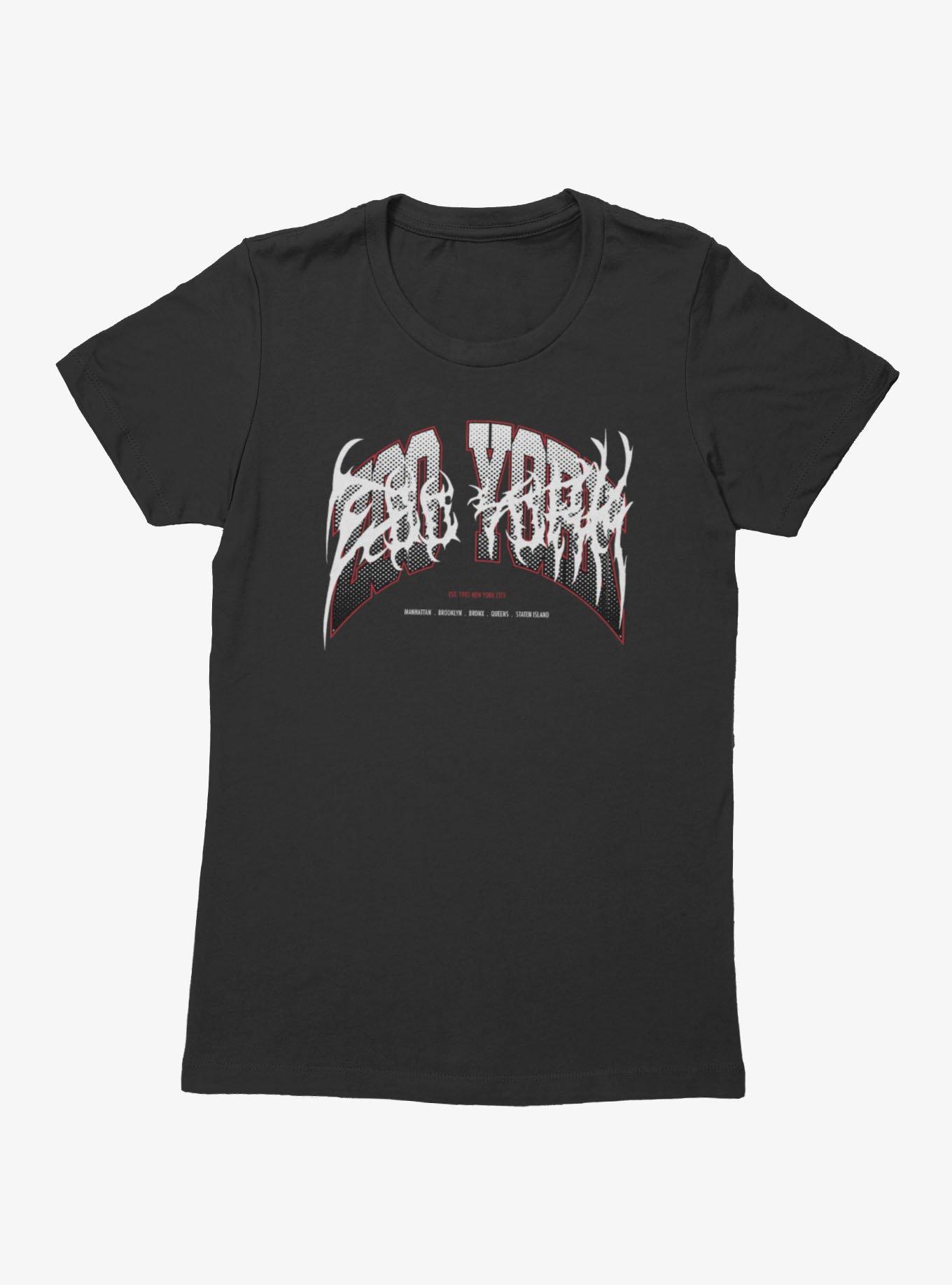 Zoo York Red White Metal Womens T-Shirt