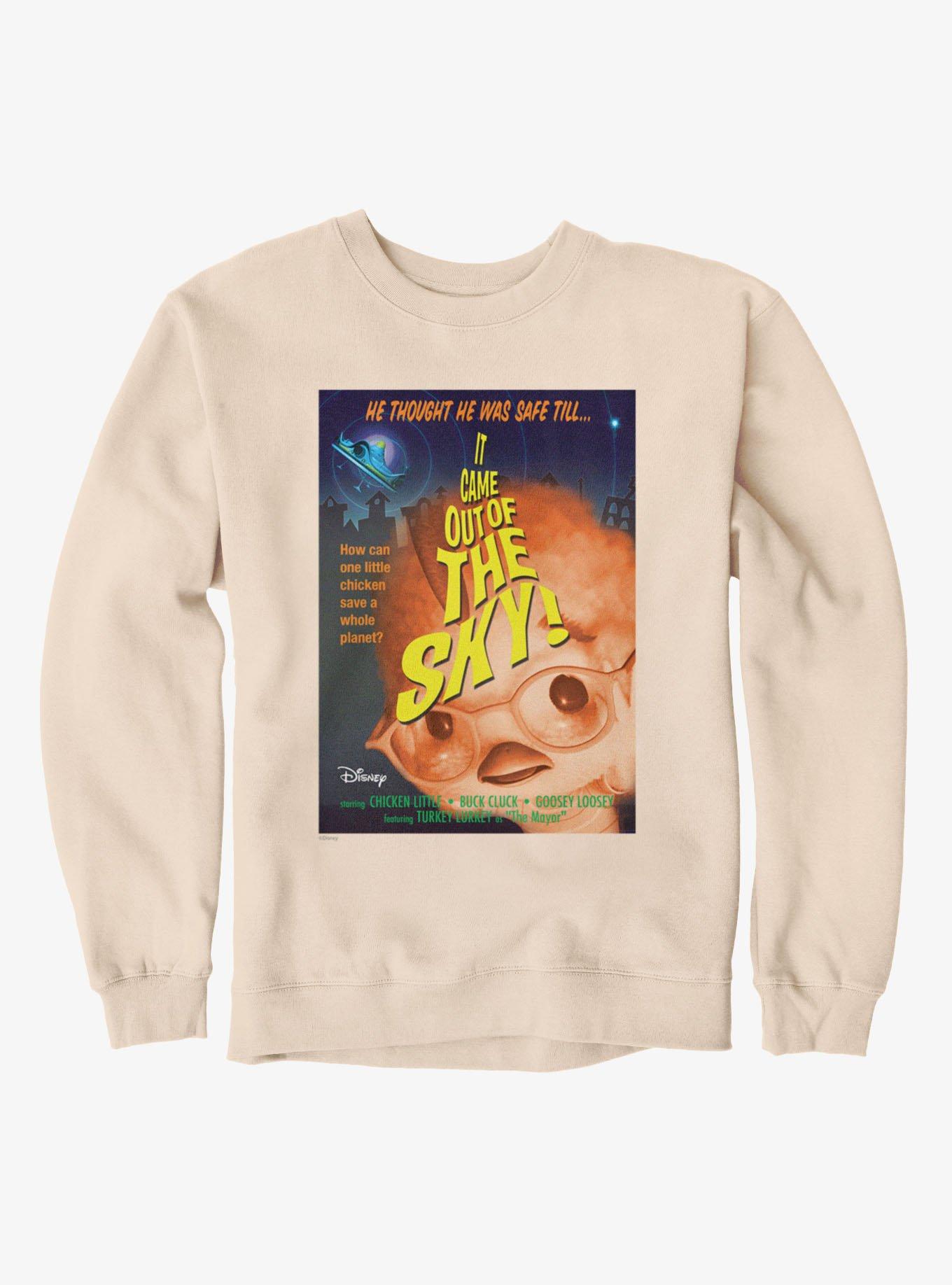 Disney Chicken Little It Came Out Of The Sky Poster Sweatshirt