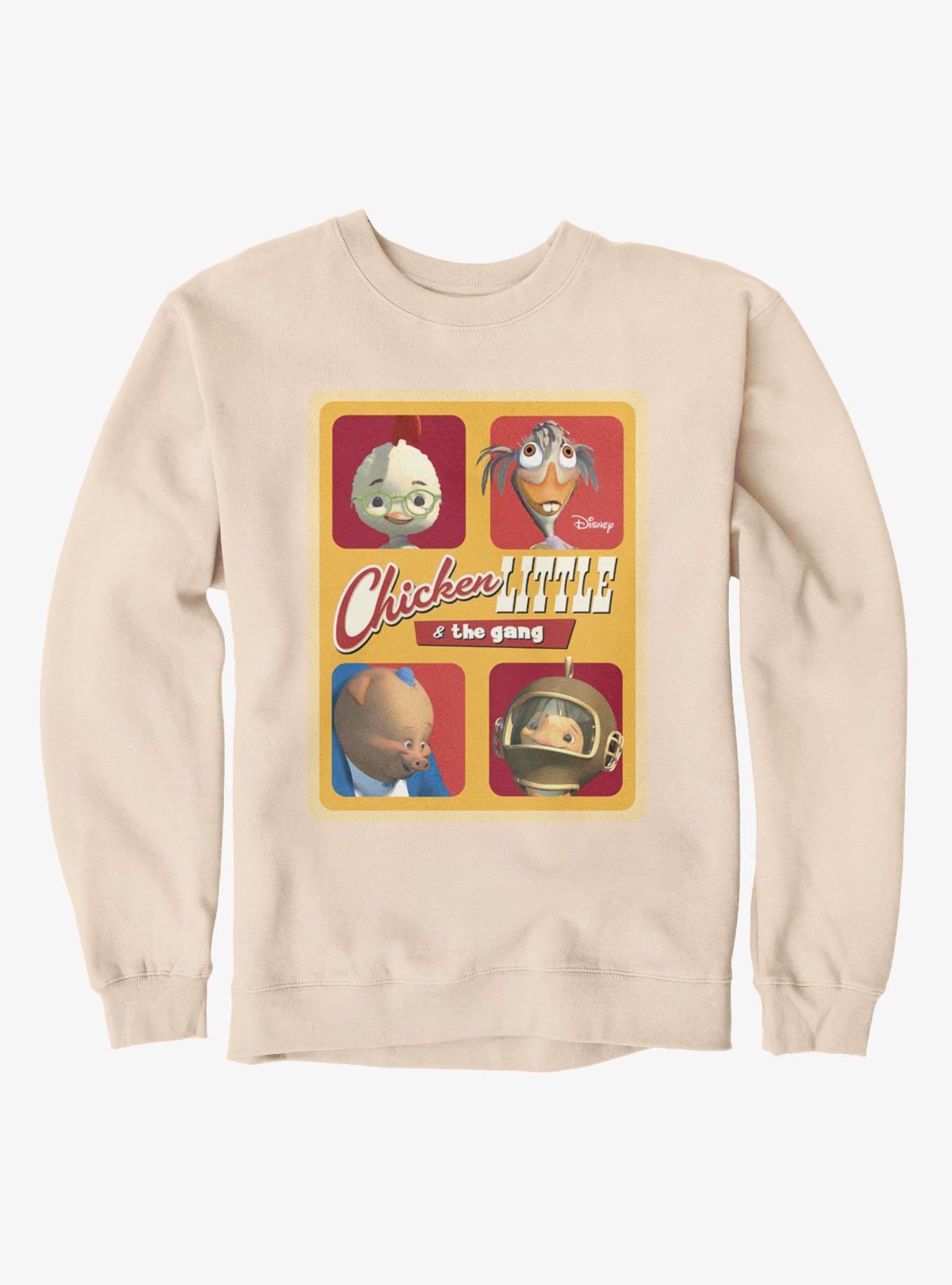 Disney Chicken Little Retro Gang Boxed Up Sweatshirt