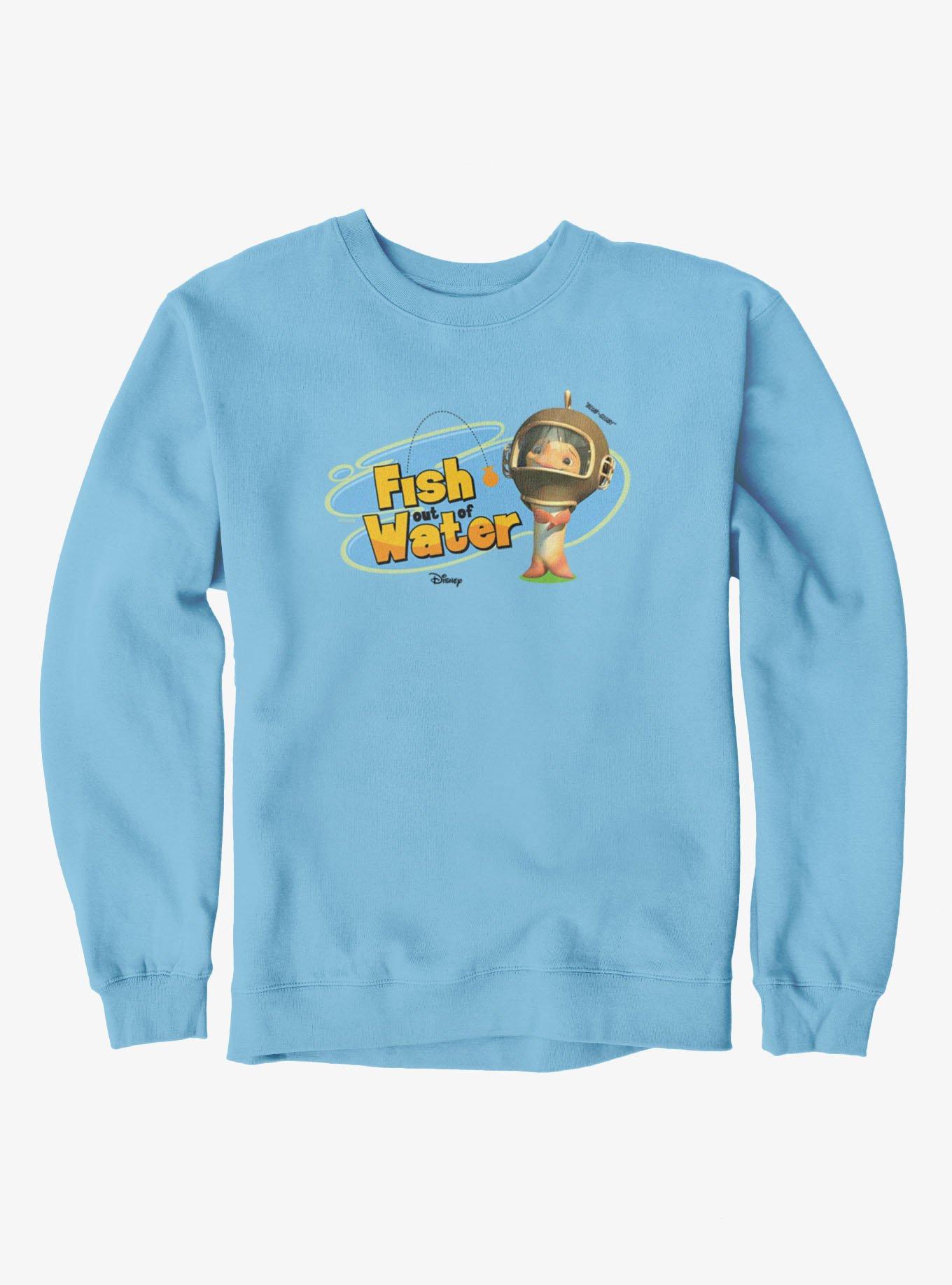 Disney Chicken Little Fish Out Of Water Sweatshirt