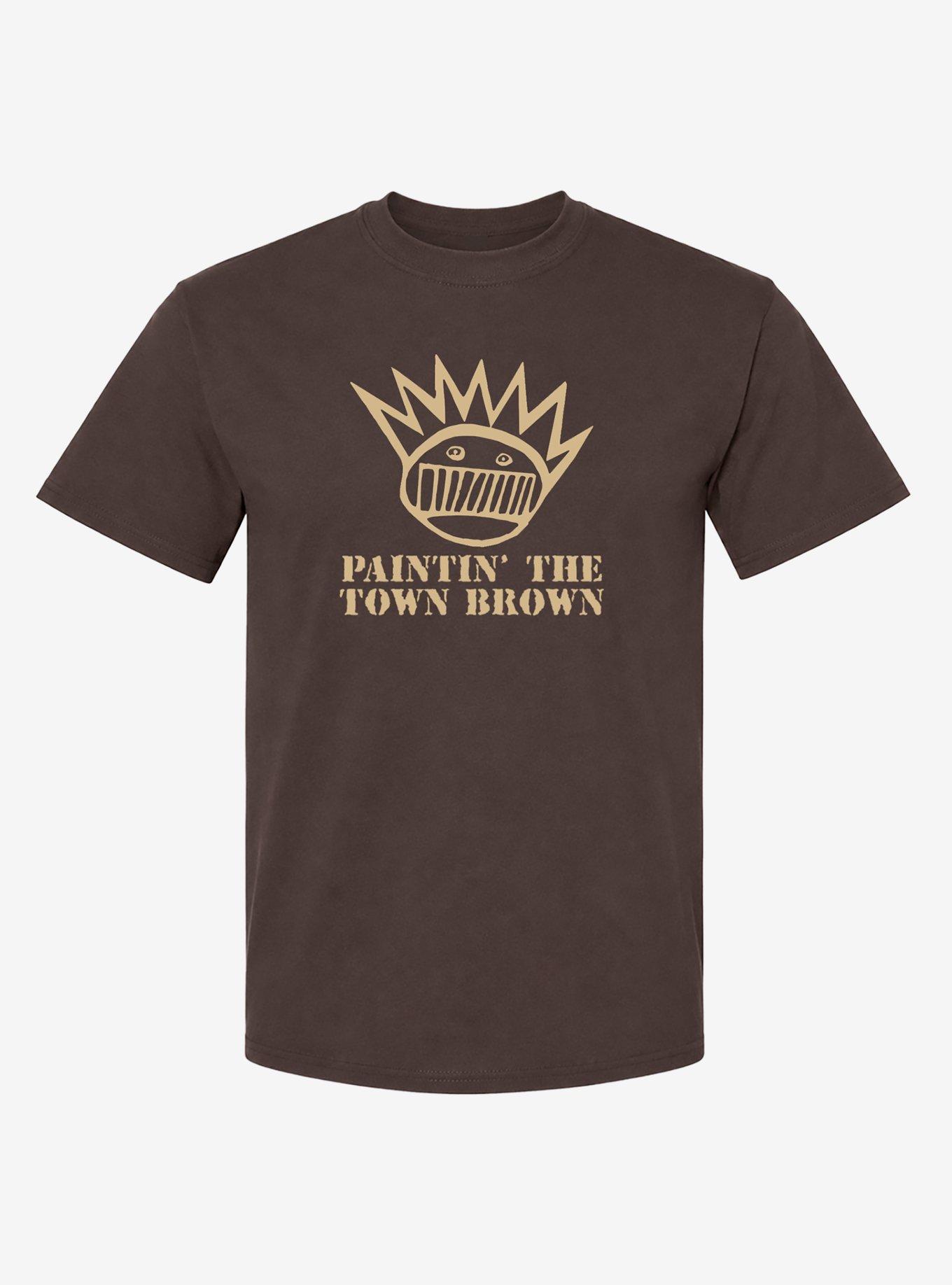 Ween Paintin' The Town Brown T-Shirt