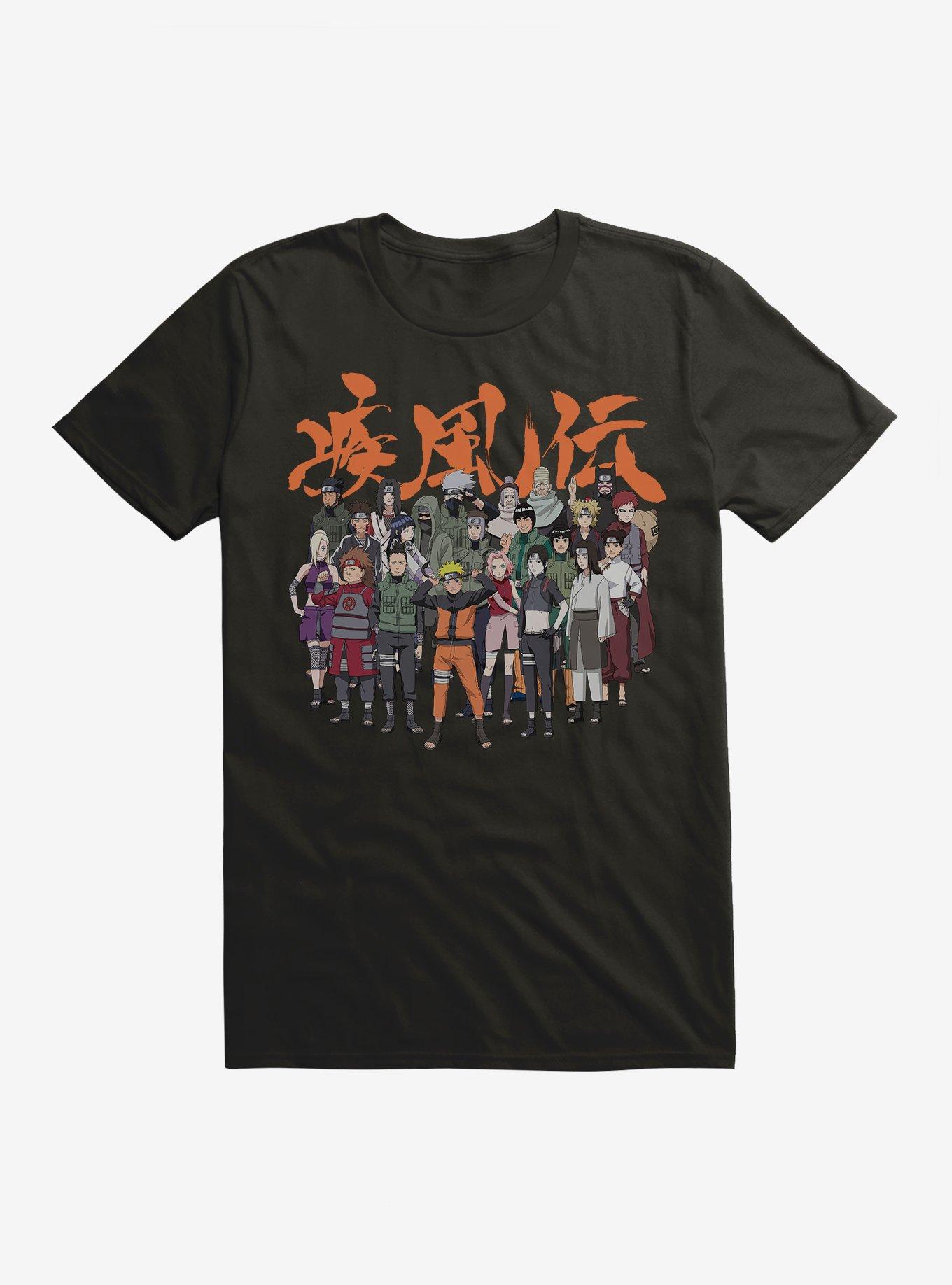 Naruto Shippuden Character Group T-Shirt