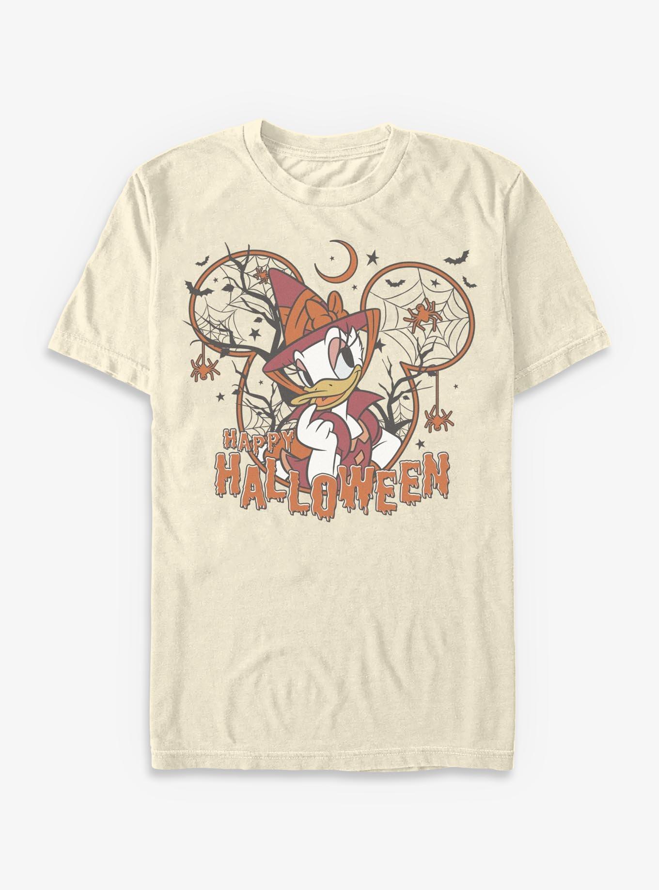 Disney Daisy Duck Halloween Witch T-Shirt, OFF WHITE, hi-res view 1
