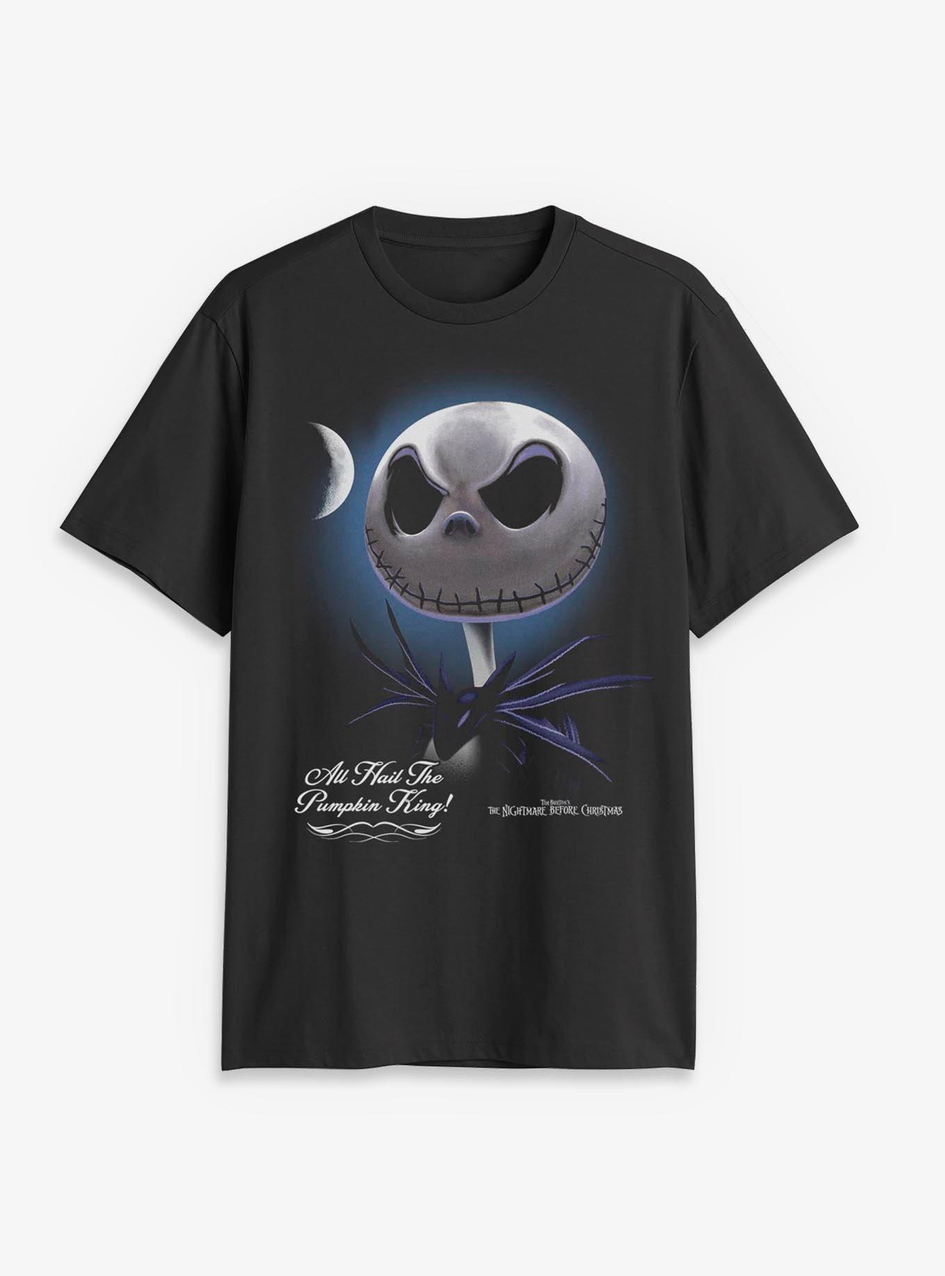 Disney The Nightmare Before Christmas Pumpkin King T-Shirt, BLACK, hi-res view 1