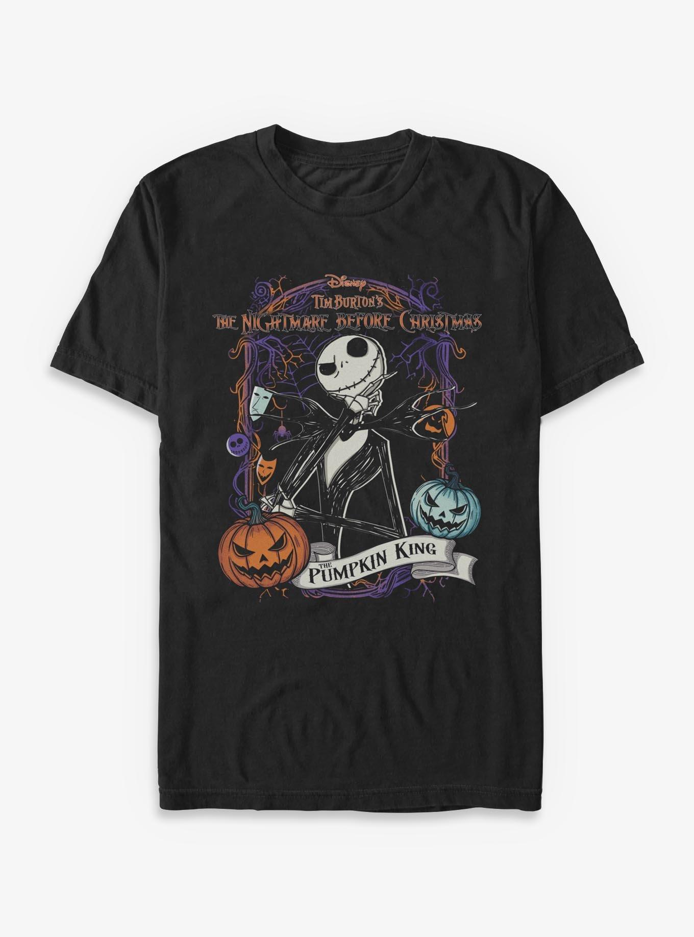 Disney The Nightmare Before Christmas Jack The Pumpkin King T-Shirt