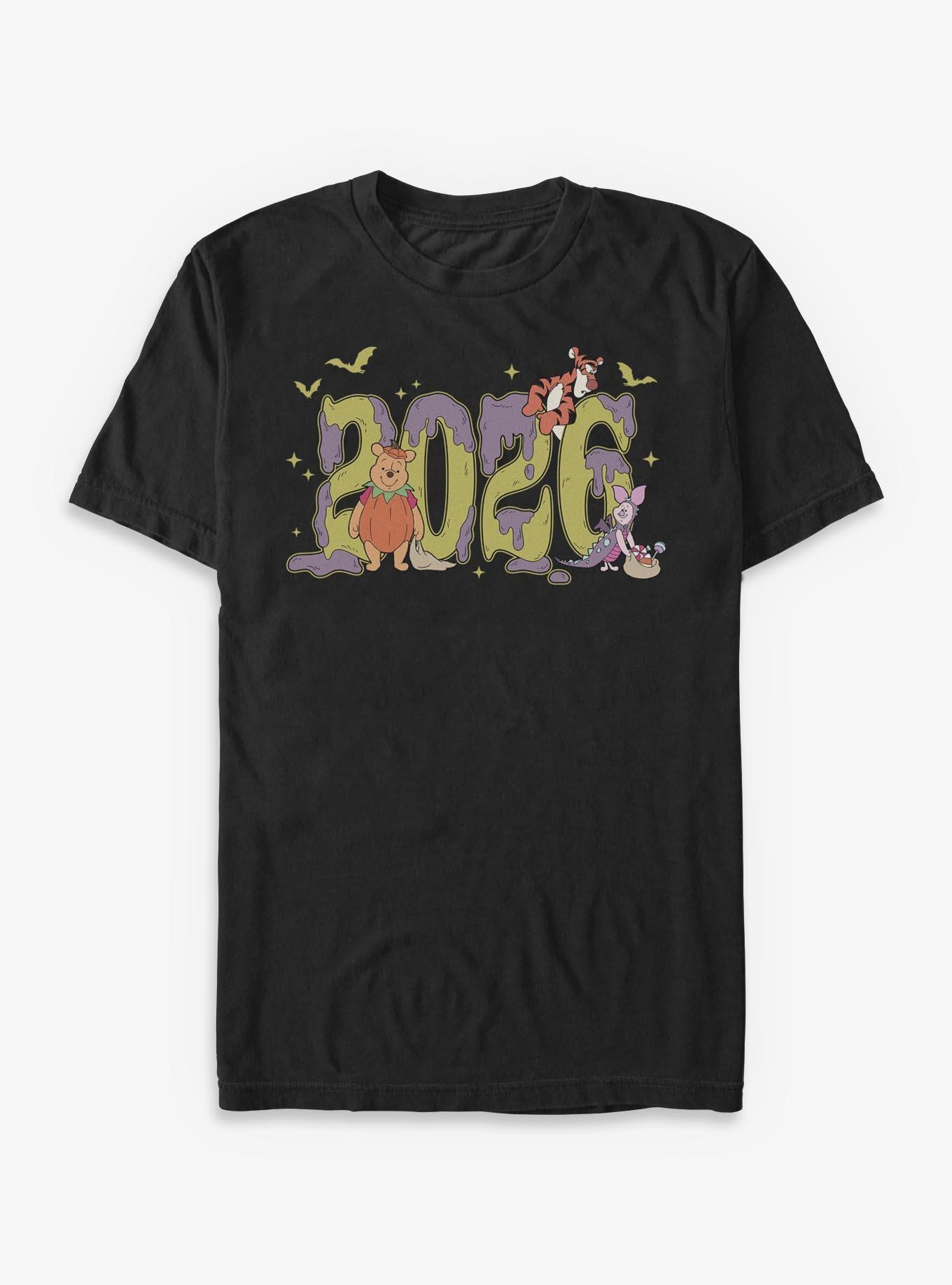 Disney Winnie The Pooh 2026 Spooky Year T-Shirt
