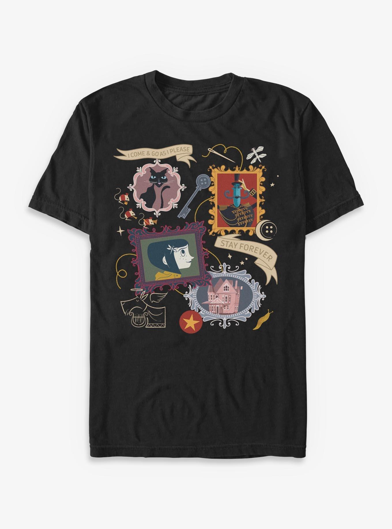 Coraline Spooky Frames T-Shirt