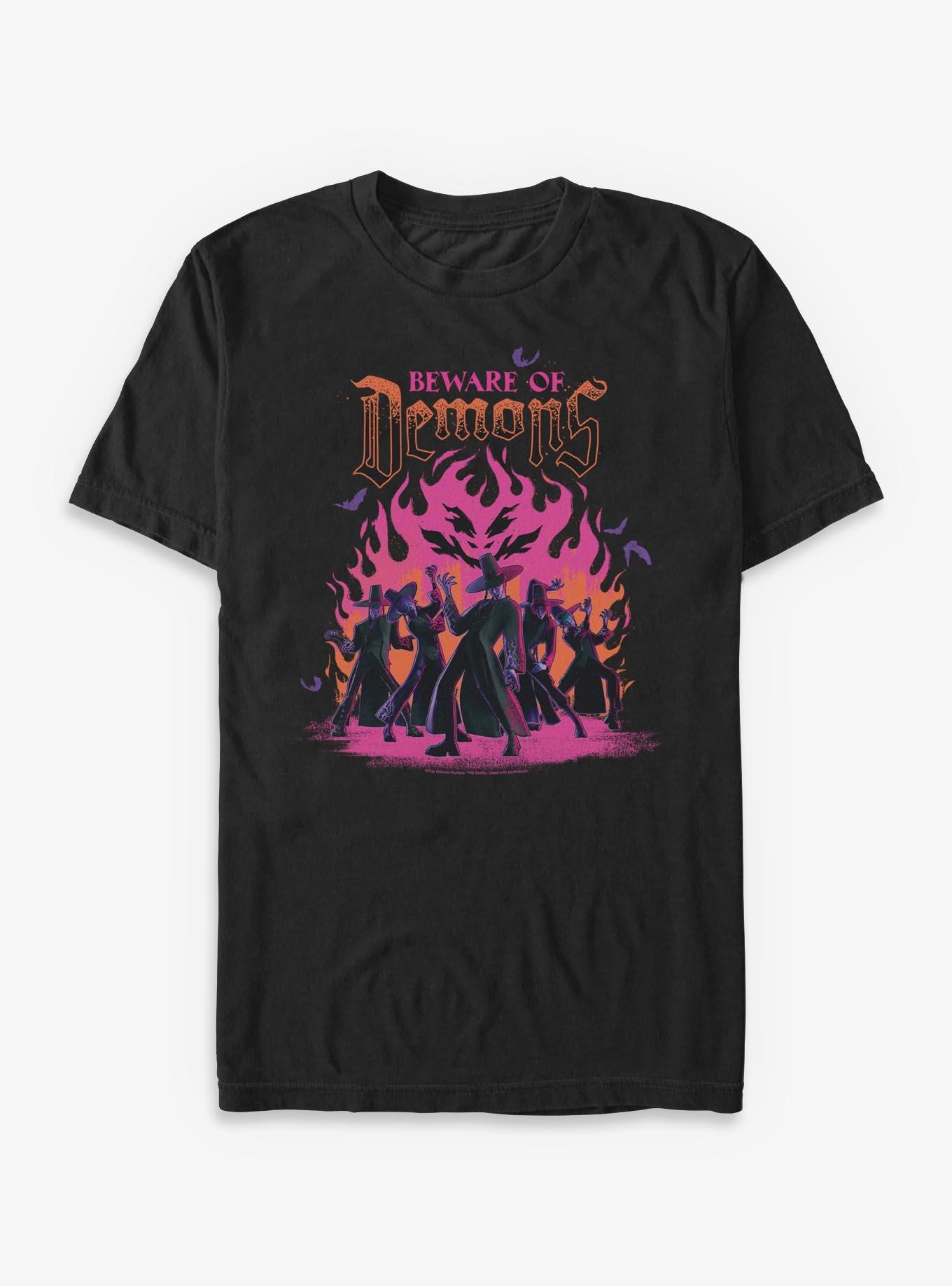 KPop Demon Hunters Saja Boys Beware Of Demons T-Shirt