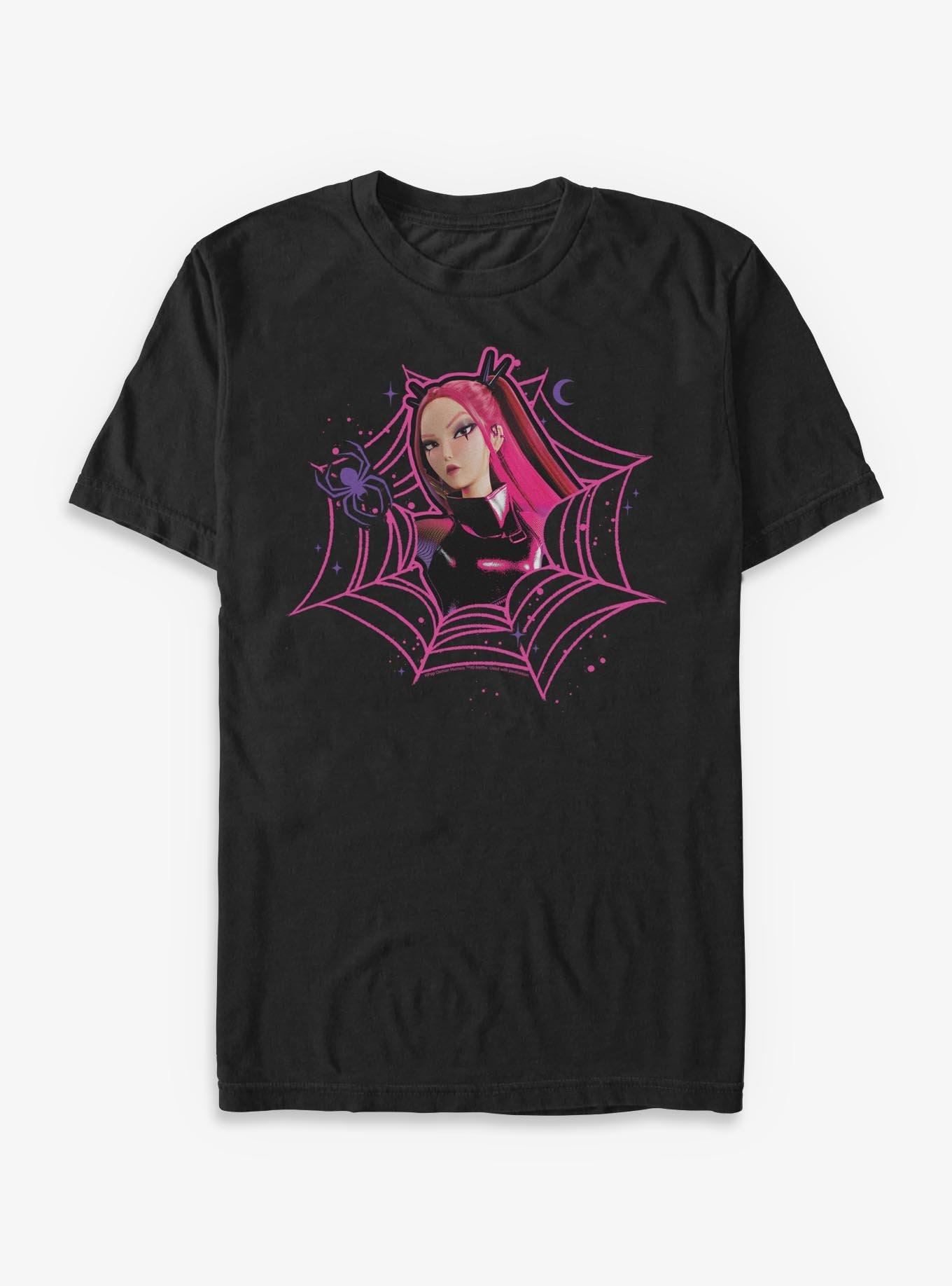 KPop Demon Hunters HUNTR/X Mira Web T-Shirt, BLACK, hi-res view 1