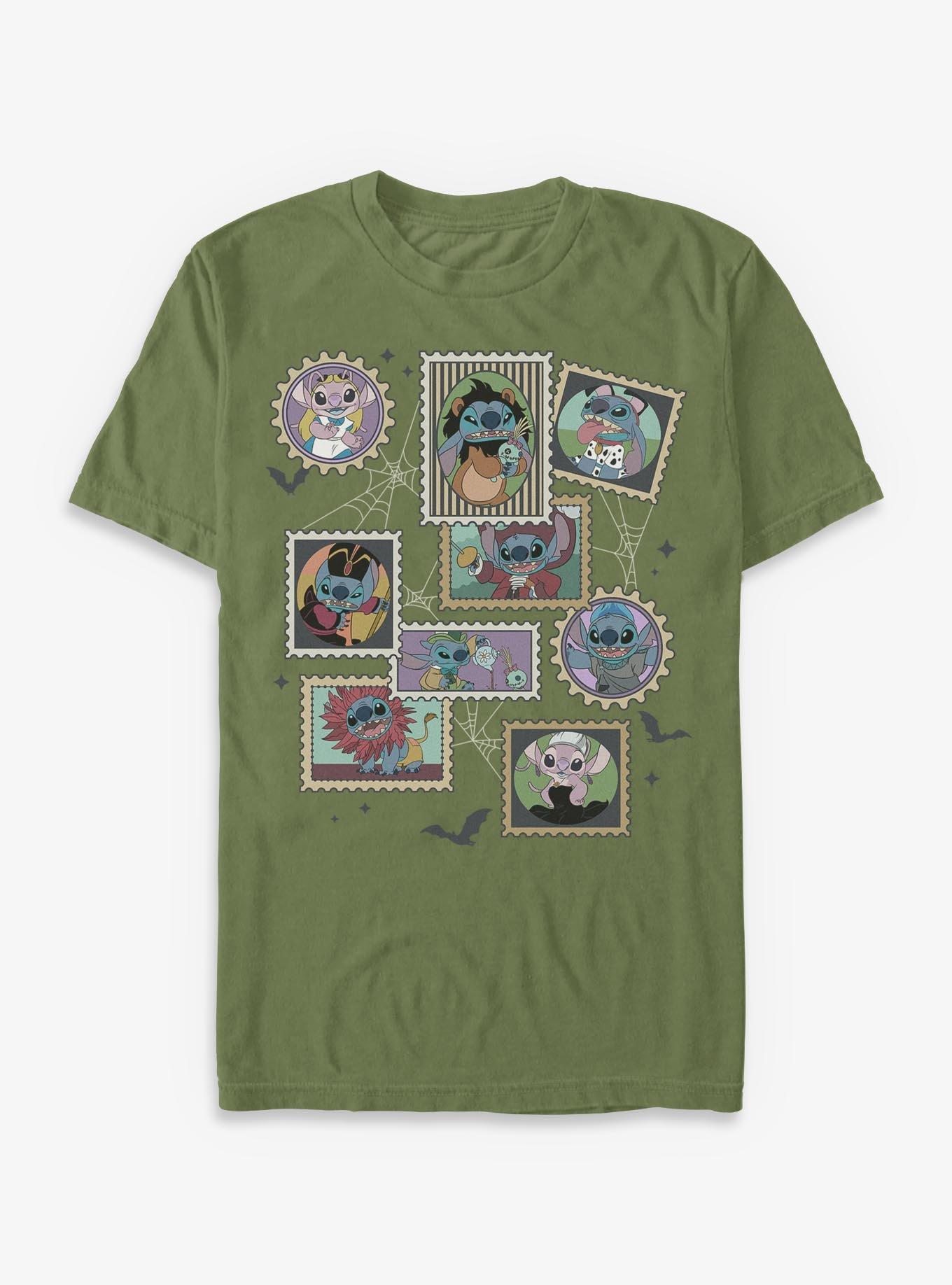 Disney Lilo & Stitch Spooky Stamps T-Shirt