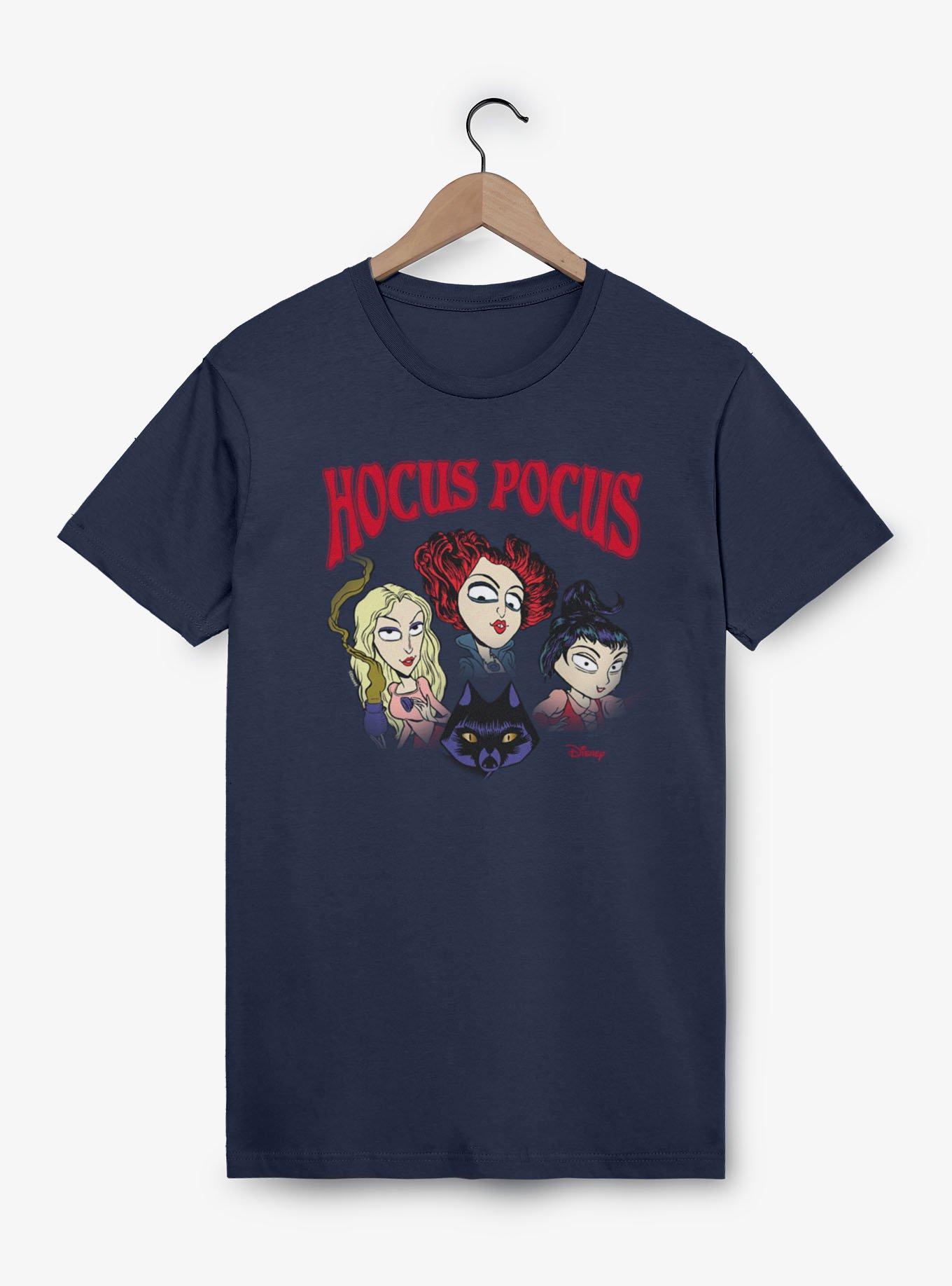 Disney Hocus Pocus Sanerson Sisters With Cat T-Shirt