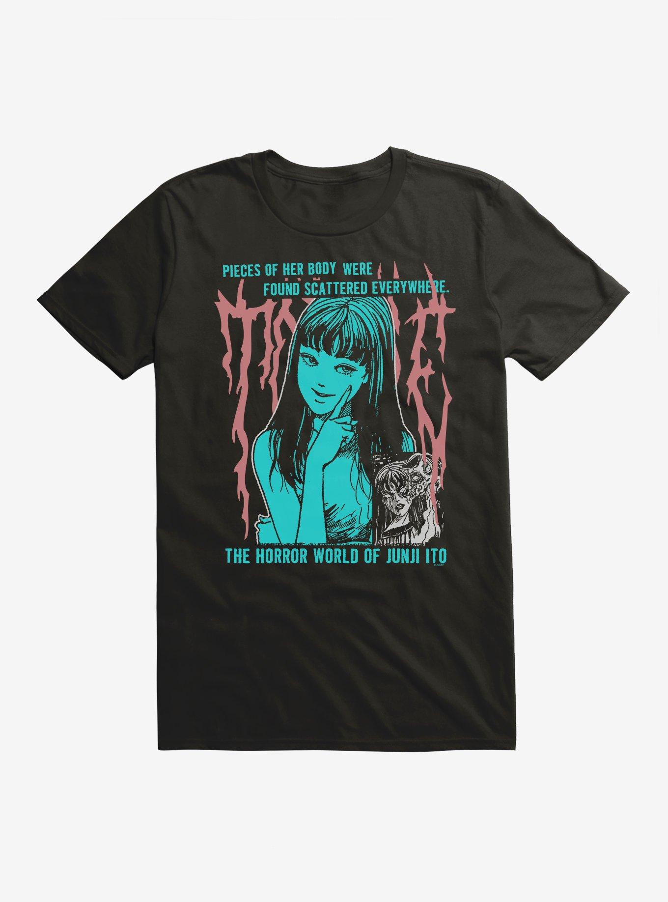 Junji Ito Tomie Pieces Of Her Body Scattered T-Shirt