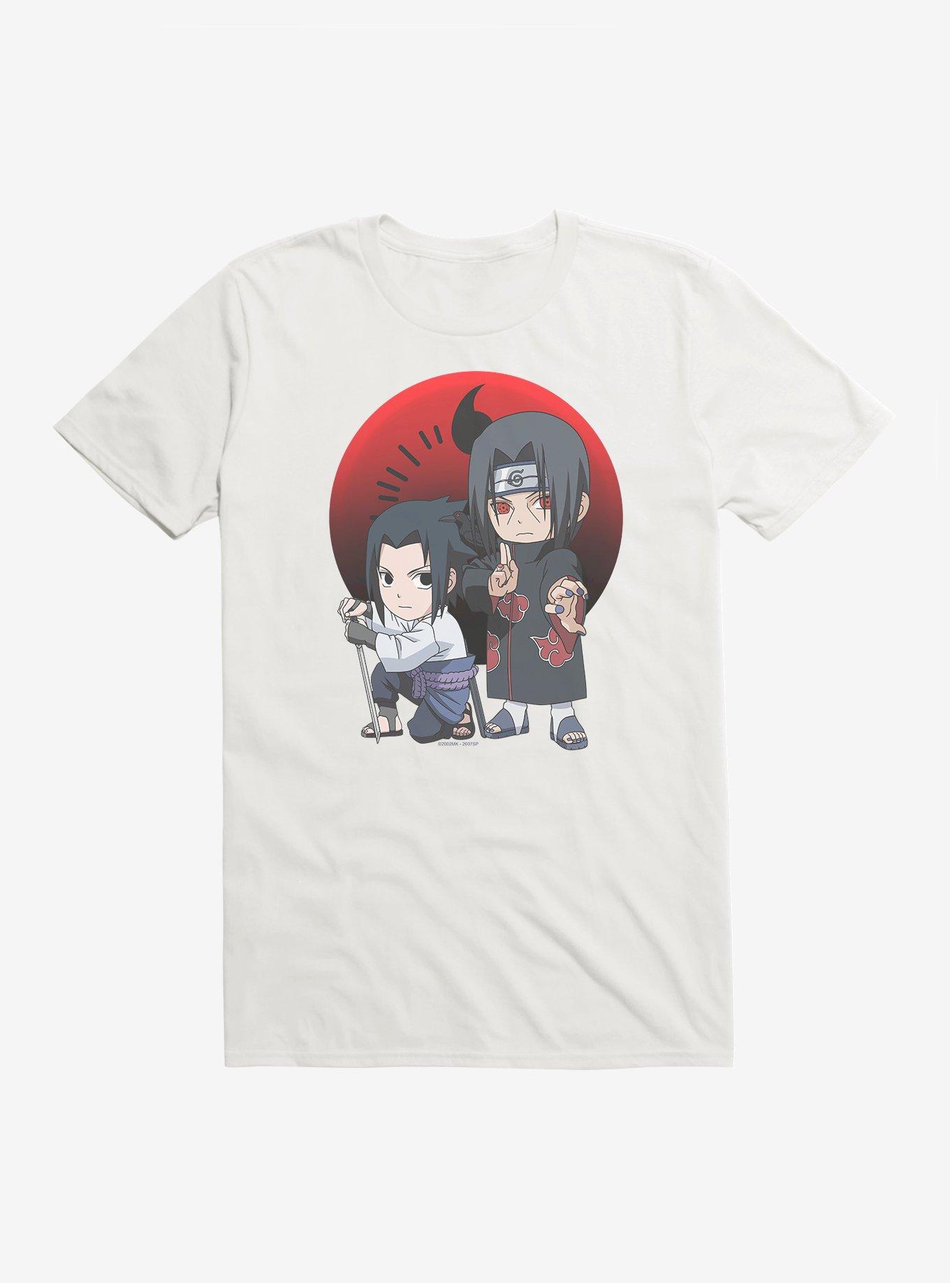 Naruto Shippuden Sasuke Itachi Chibi T-Shirt