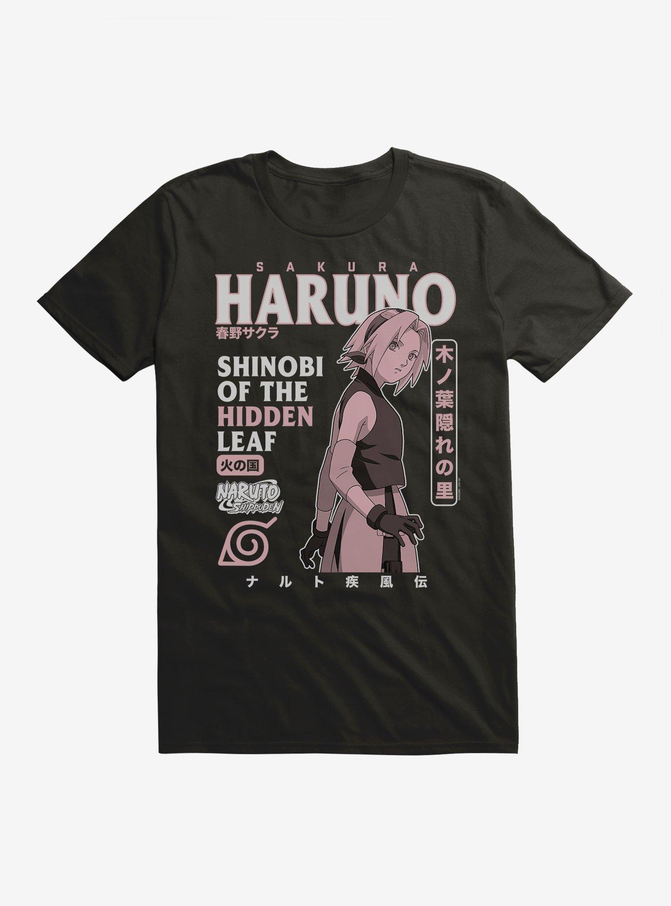 Naruto Shippuden Sakura Haruno Shinobi Of The Hidden Leaf T-Shirt