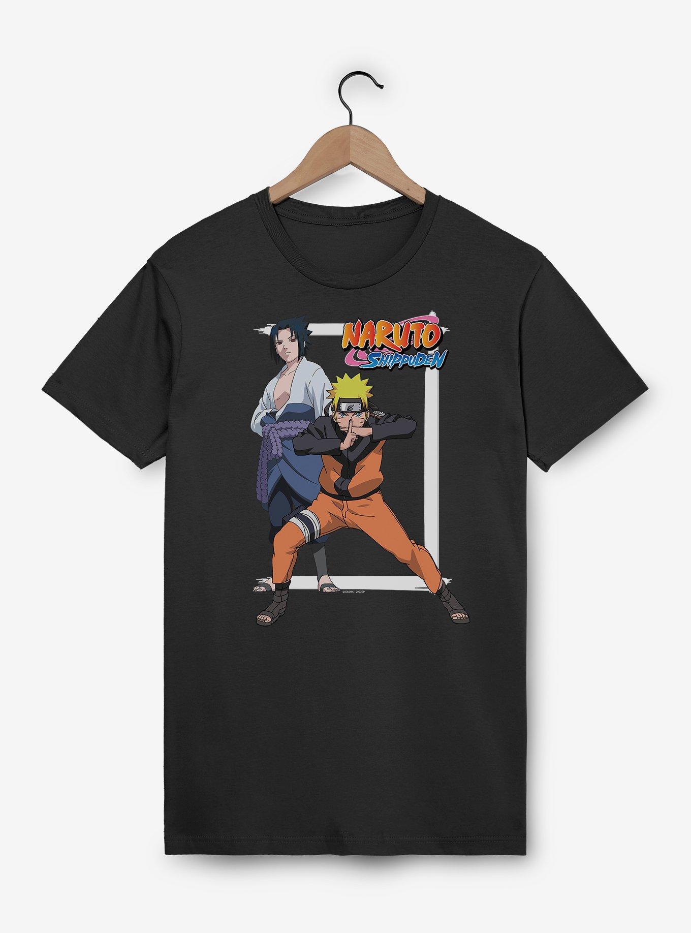 Naruto Shippuden Naruto and Sasuke Standing Pose T-Shirt