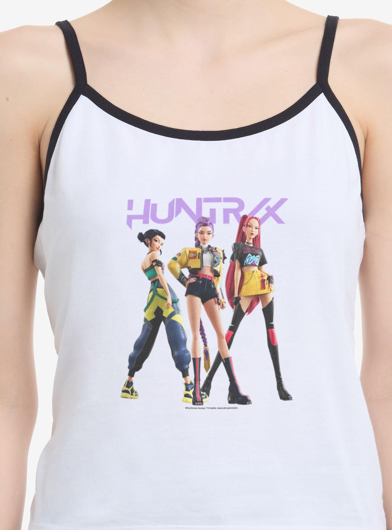 KPop Demon Hunters Huntrix World Tour Group Womens Cami