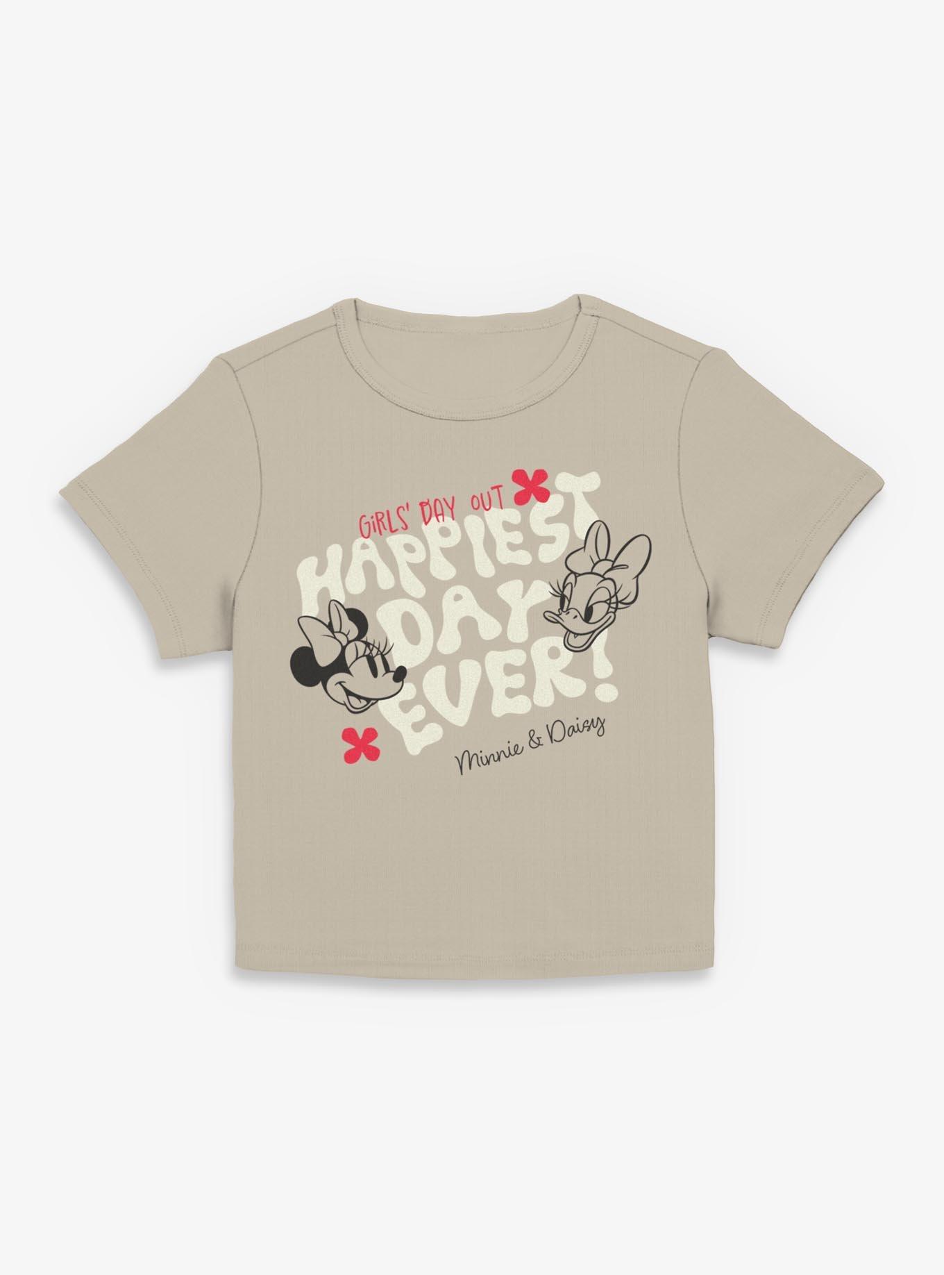 Disney Minnie Mouse Girl's Day Out Happiest Day Ever Women Baby T-Shirt