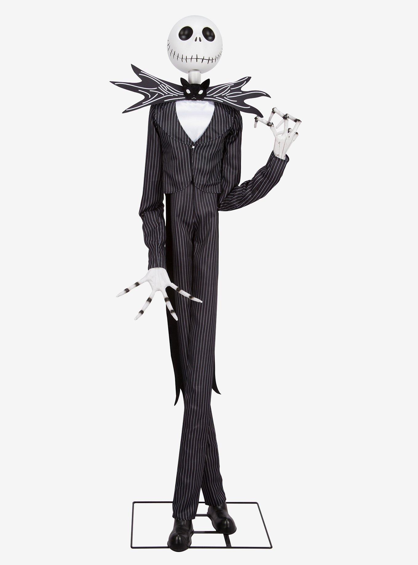Disney Nightmare Before Christmas Jack Skellington Life-Size Singing Decor Animated Figure