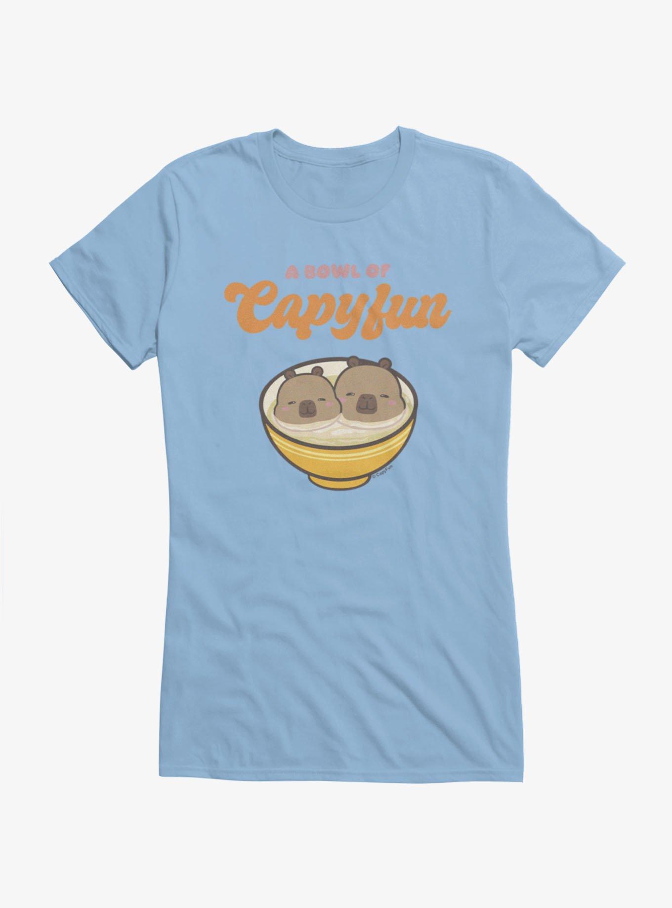 Capyfun Capybara A Bowl Of Capyfun Girls T-Shirt
