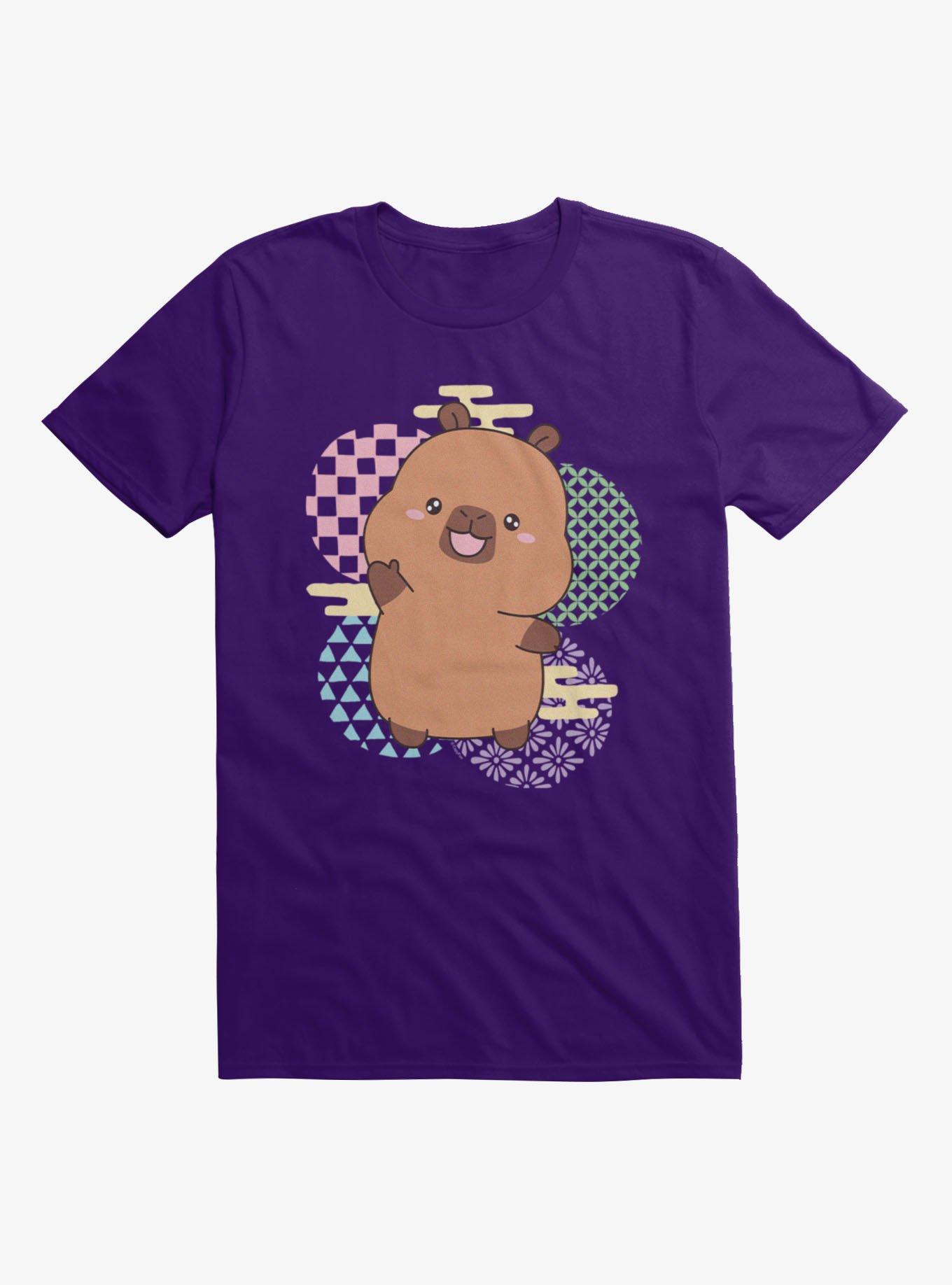Capyfun Capybara Happy Wave Capy T-Shirt