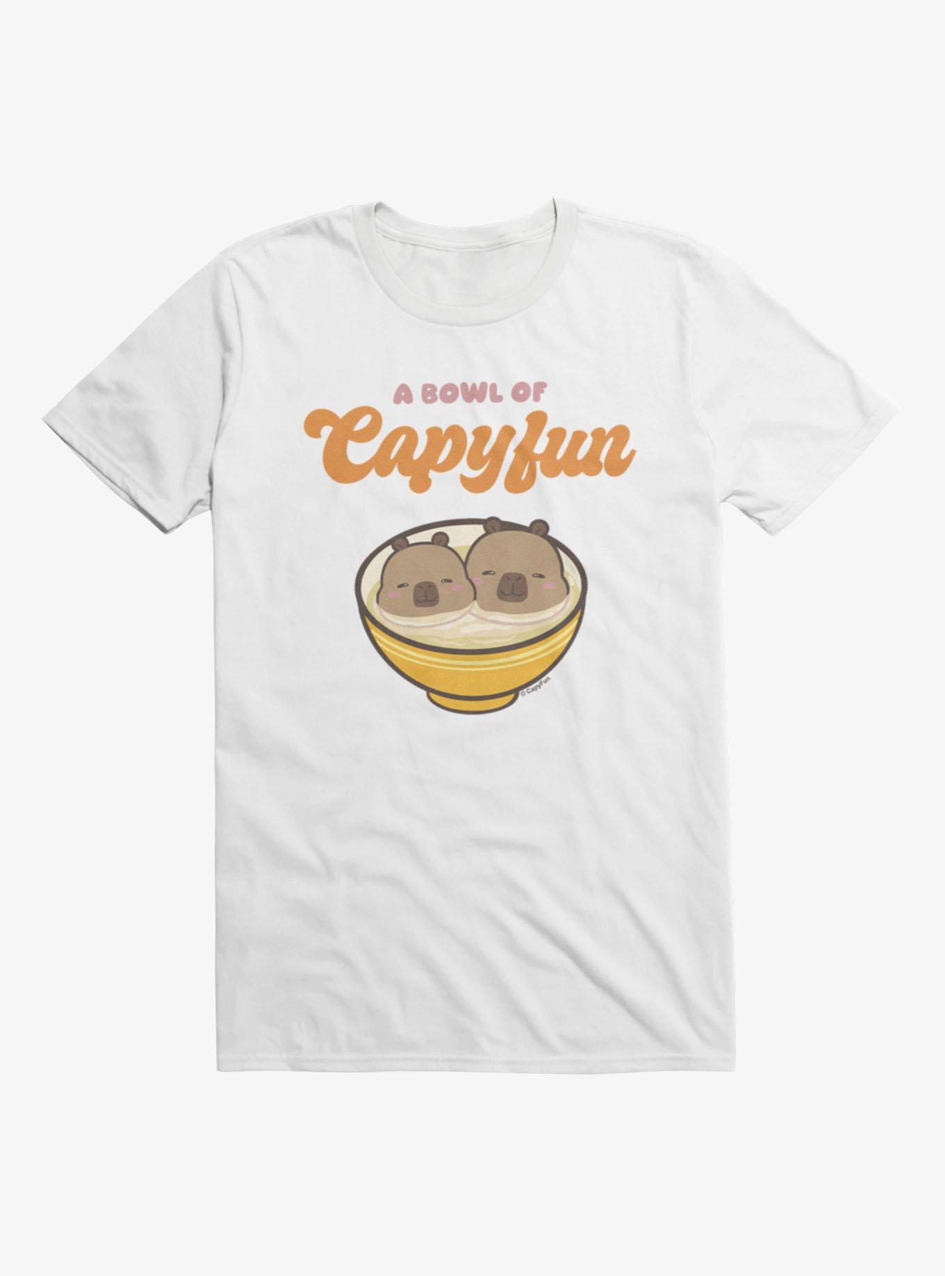 Capyfun Capybara A Bowl Of Capyfun T-Shirt