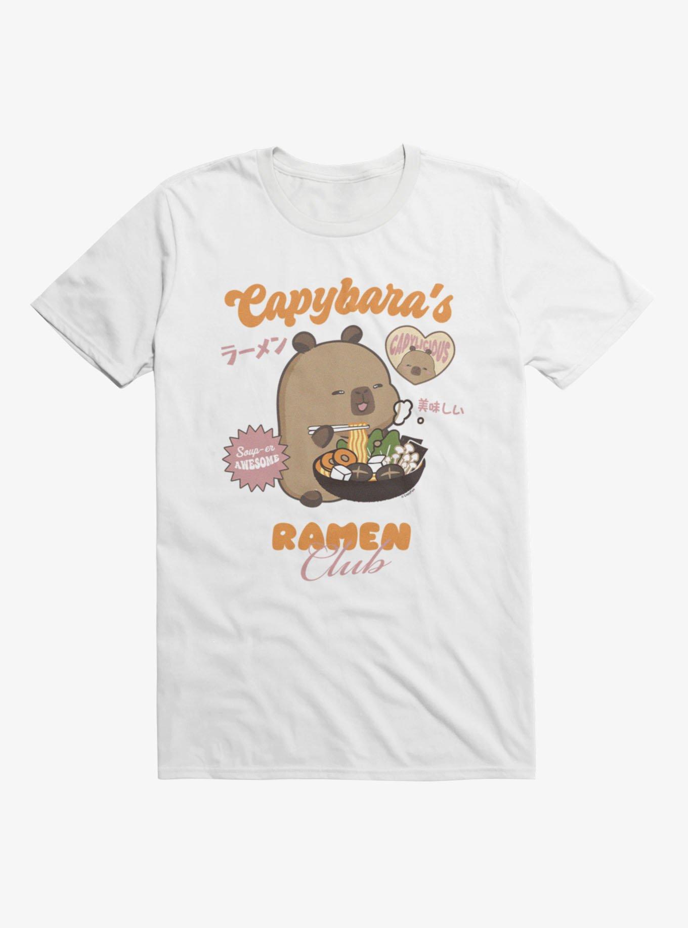 Capyfun Capybara Ramen Club T-Shirt