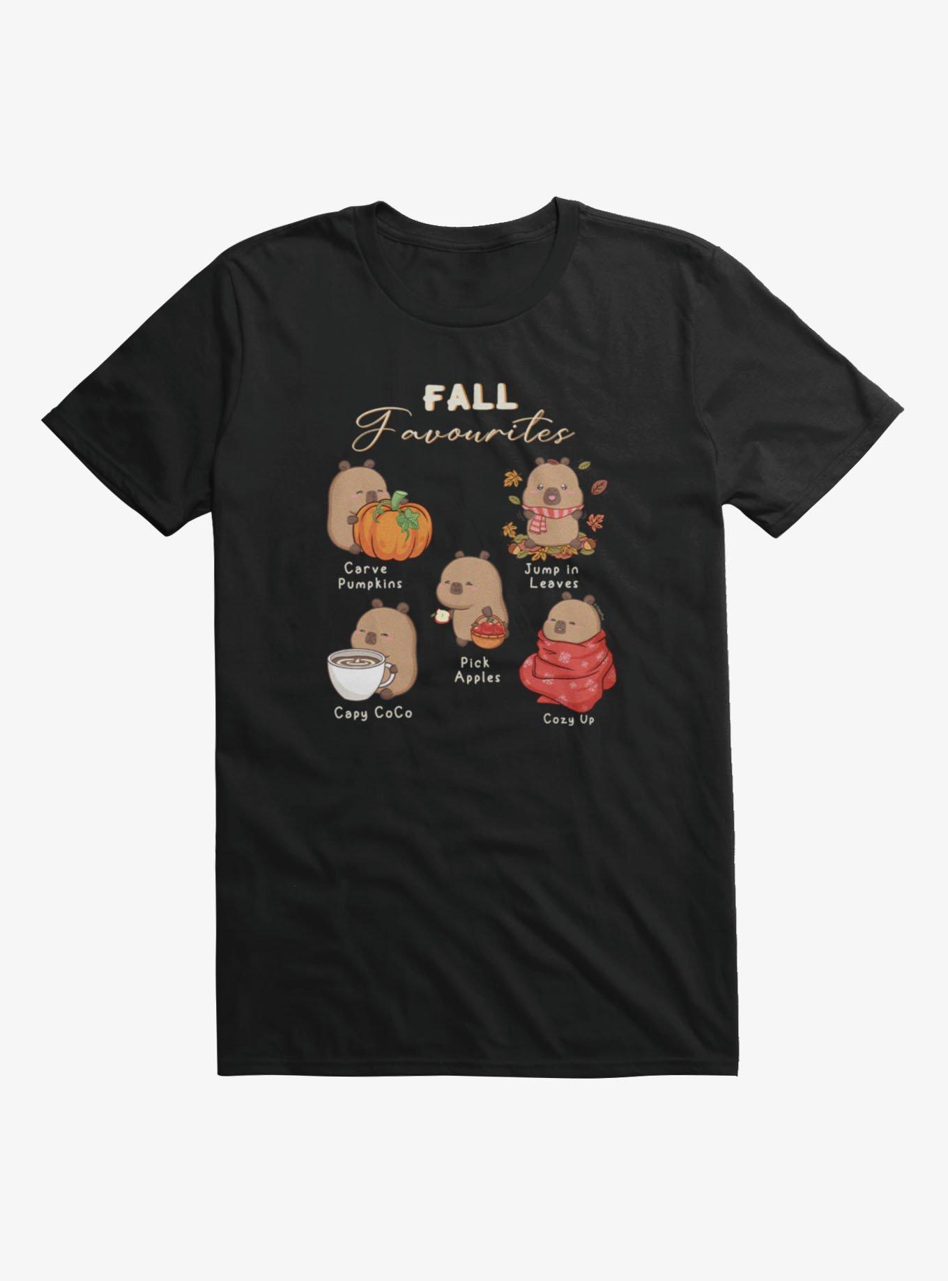 Capyfun Capybara Fall Favorite Capy T-Shirt