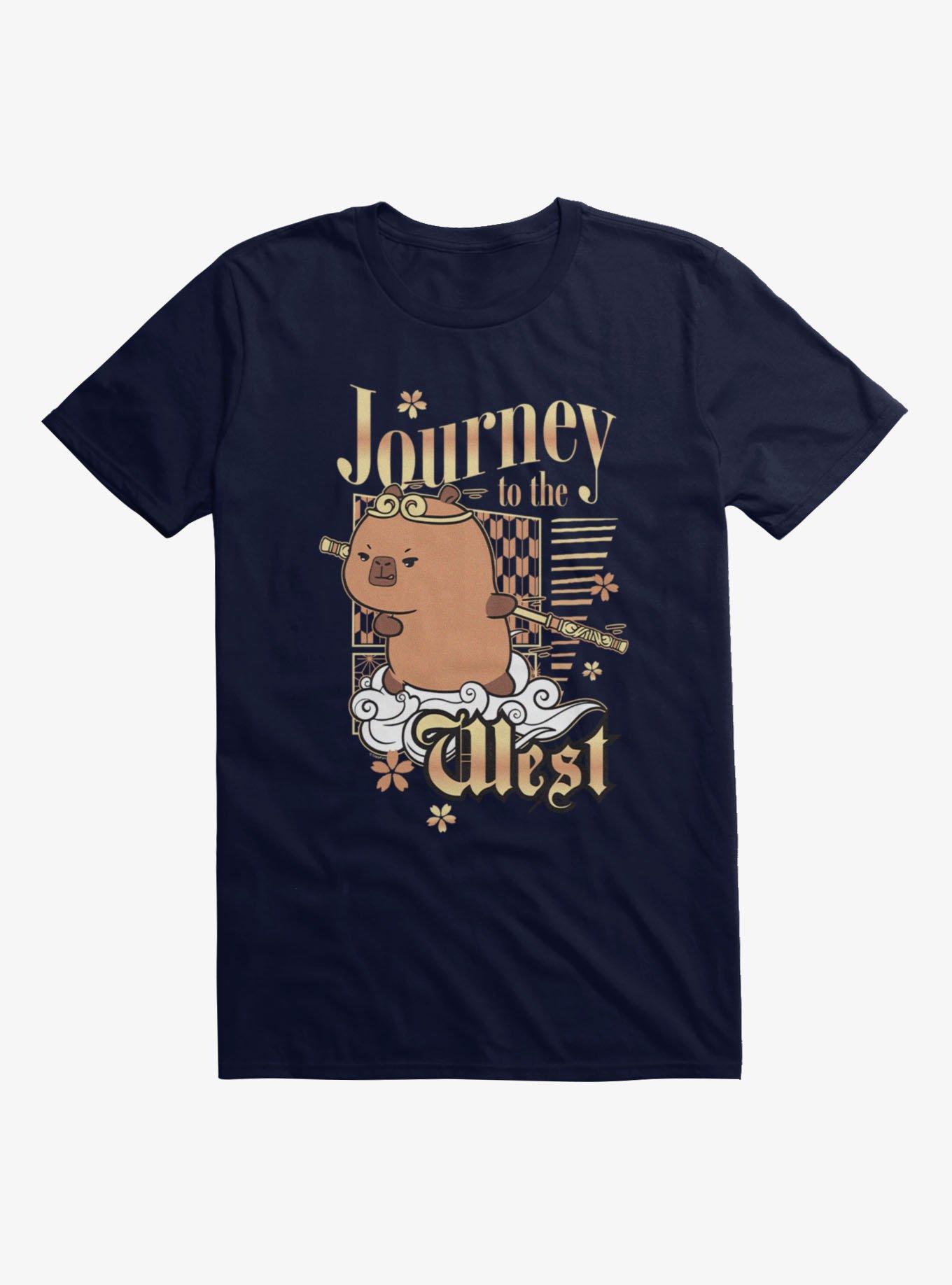 Capyfun Capybara Journey To The West T-Shirt, , hi-res view 1