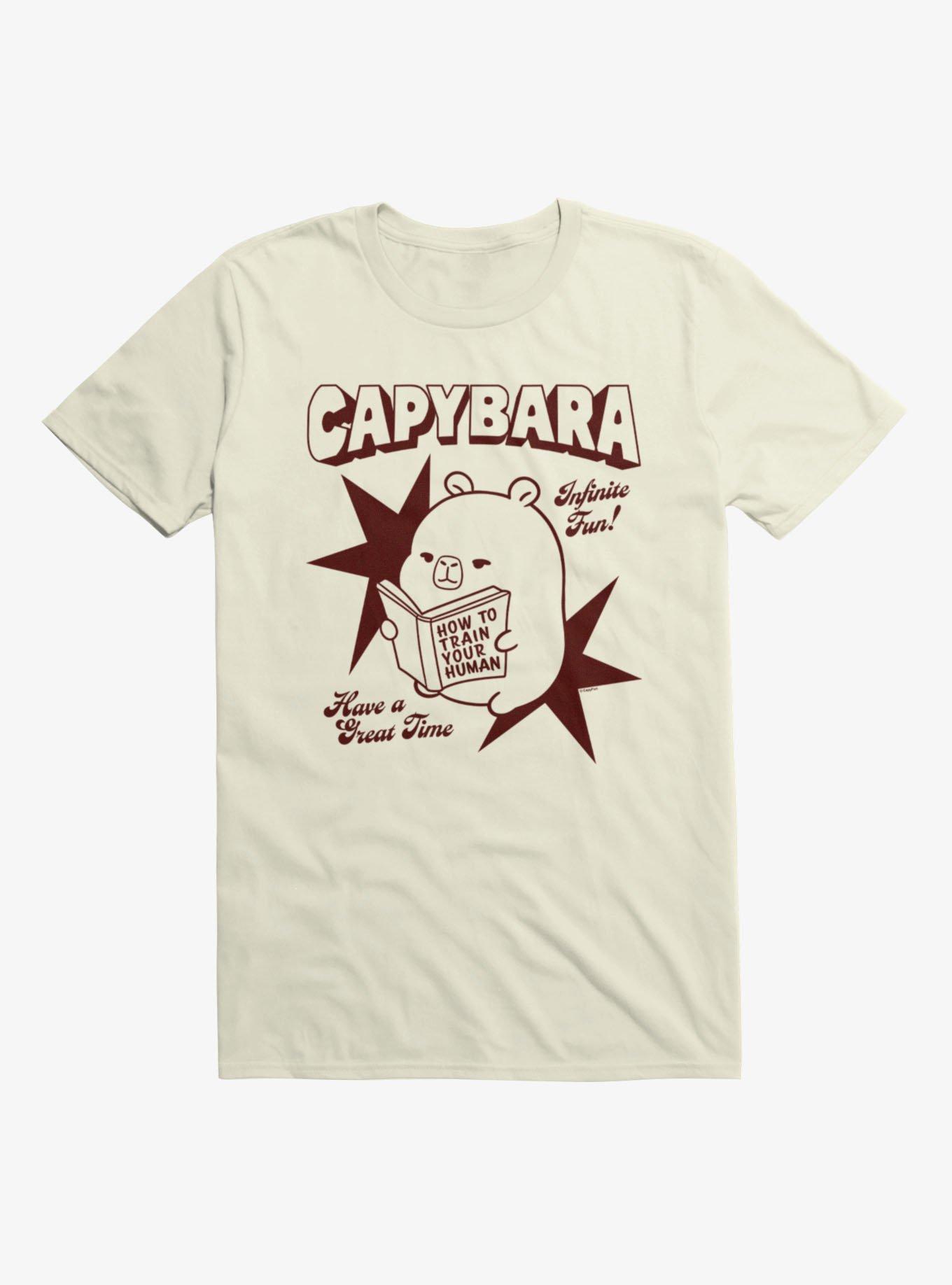 Capyfun Capybara Infinite Fun! T-Shirt, , hi-res view 1