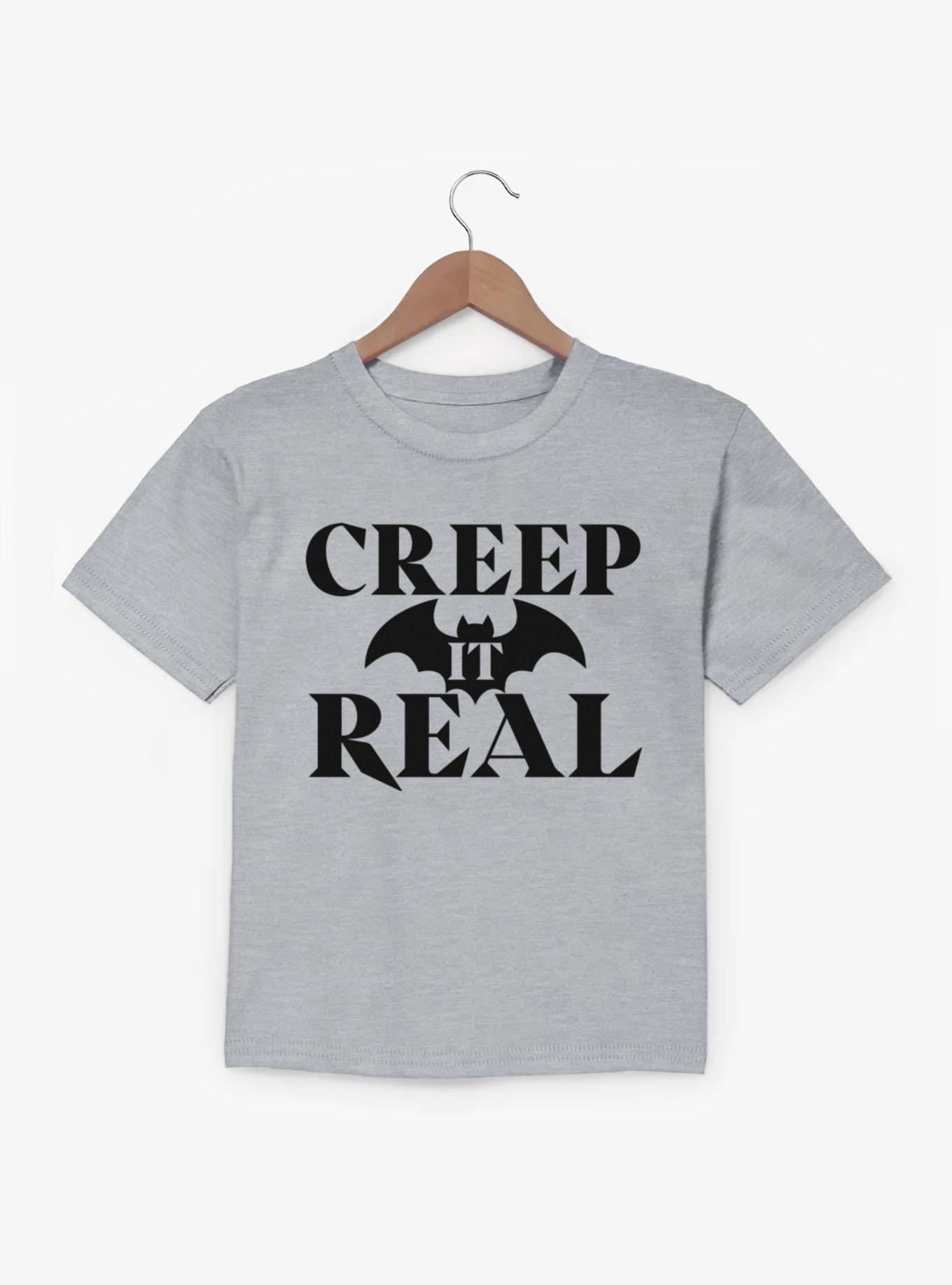 Creephyp Creep 98 Tシャツ Lサイズ ダークグレー Creep It Real Bat Youth T-Shirt | BoxLunch